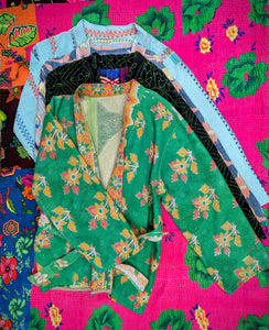 Kimono kantha jacket