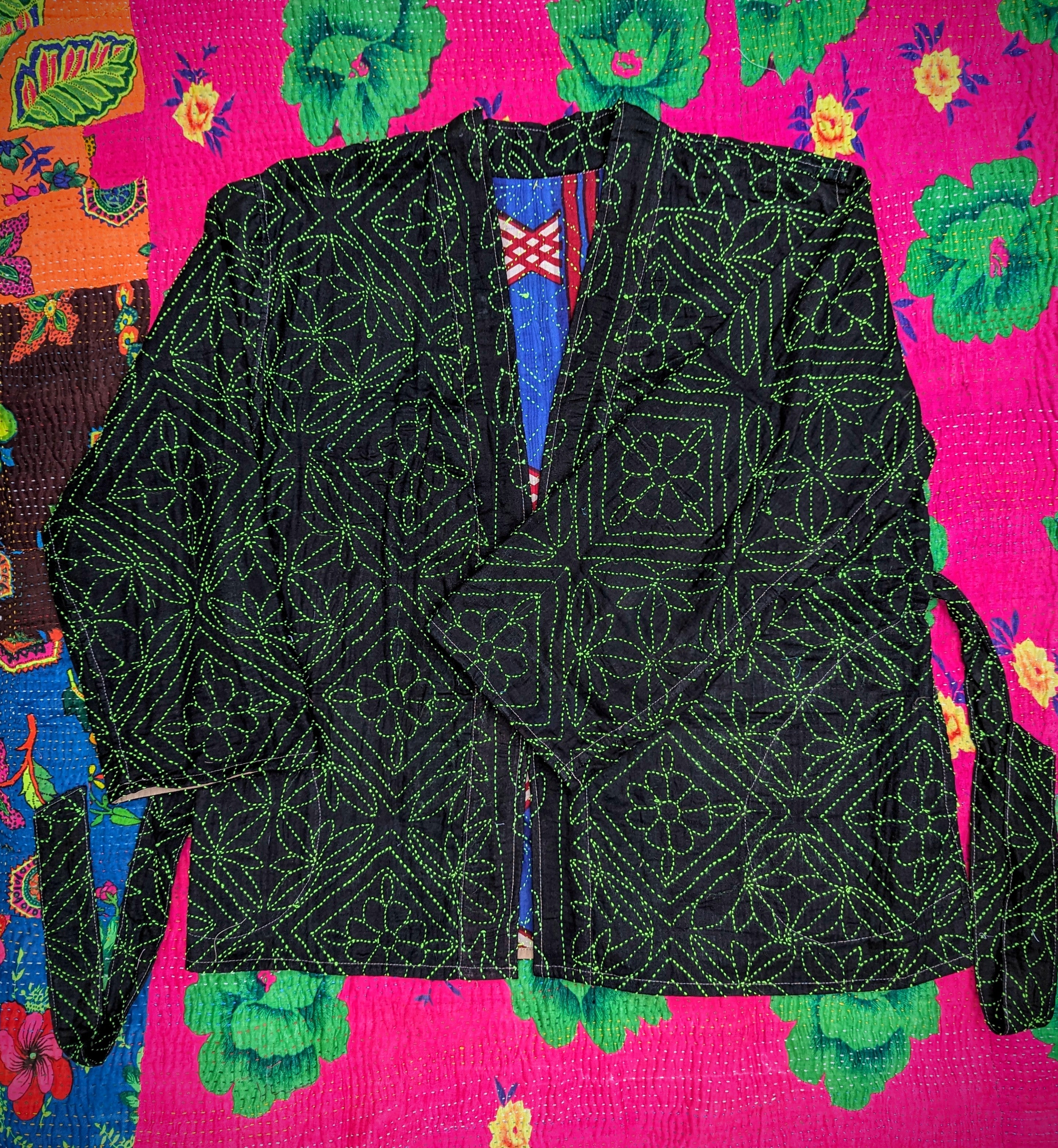 Kimono kantha jacket