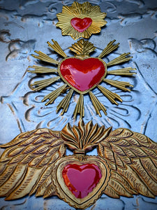 Golden Sacred hearts