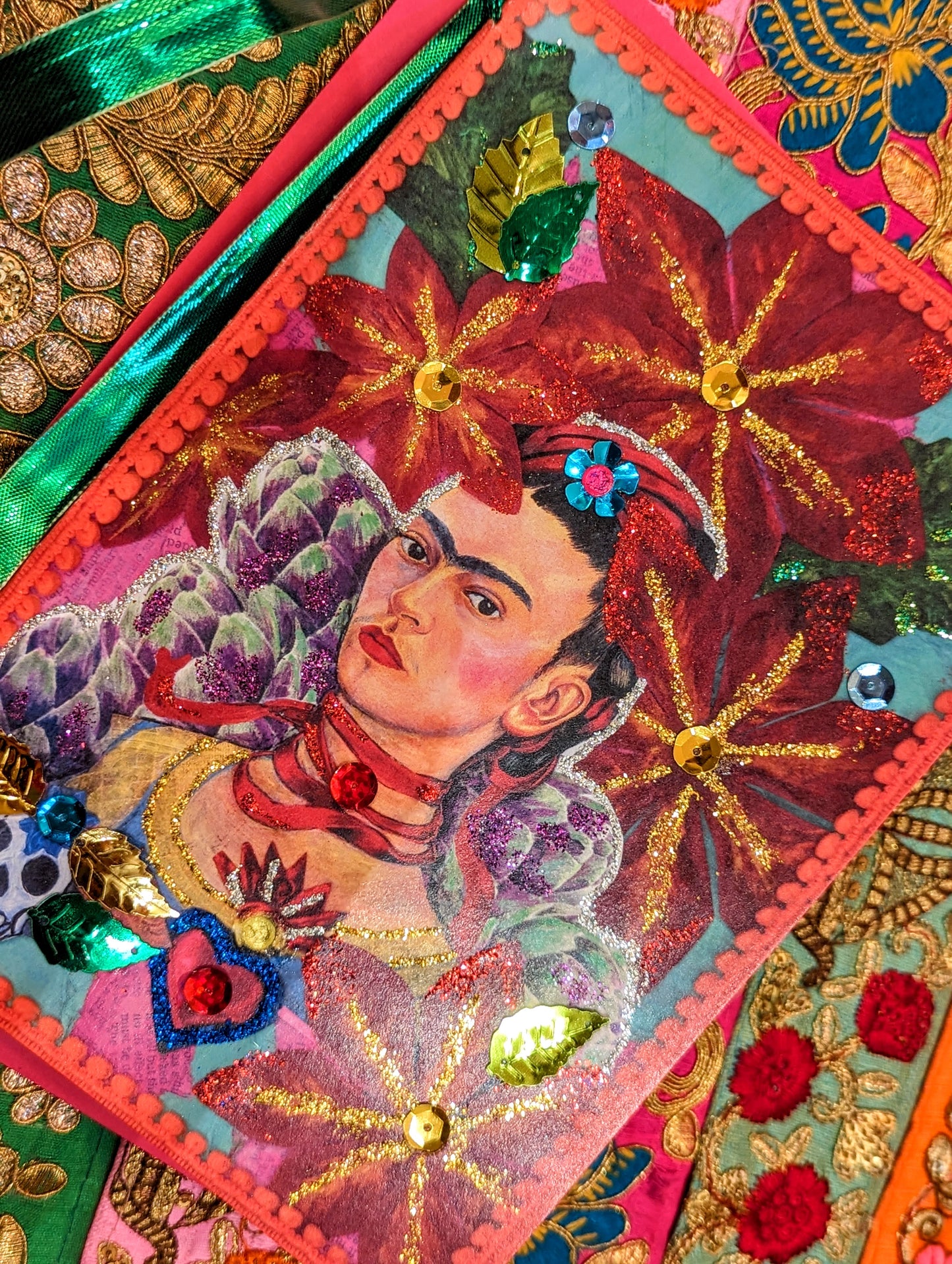 Frida Kahlo super fancy Xmas cards
