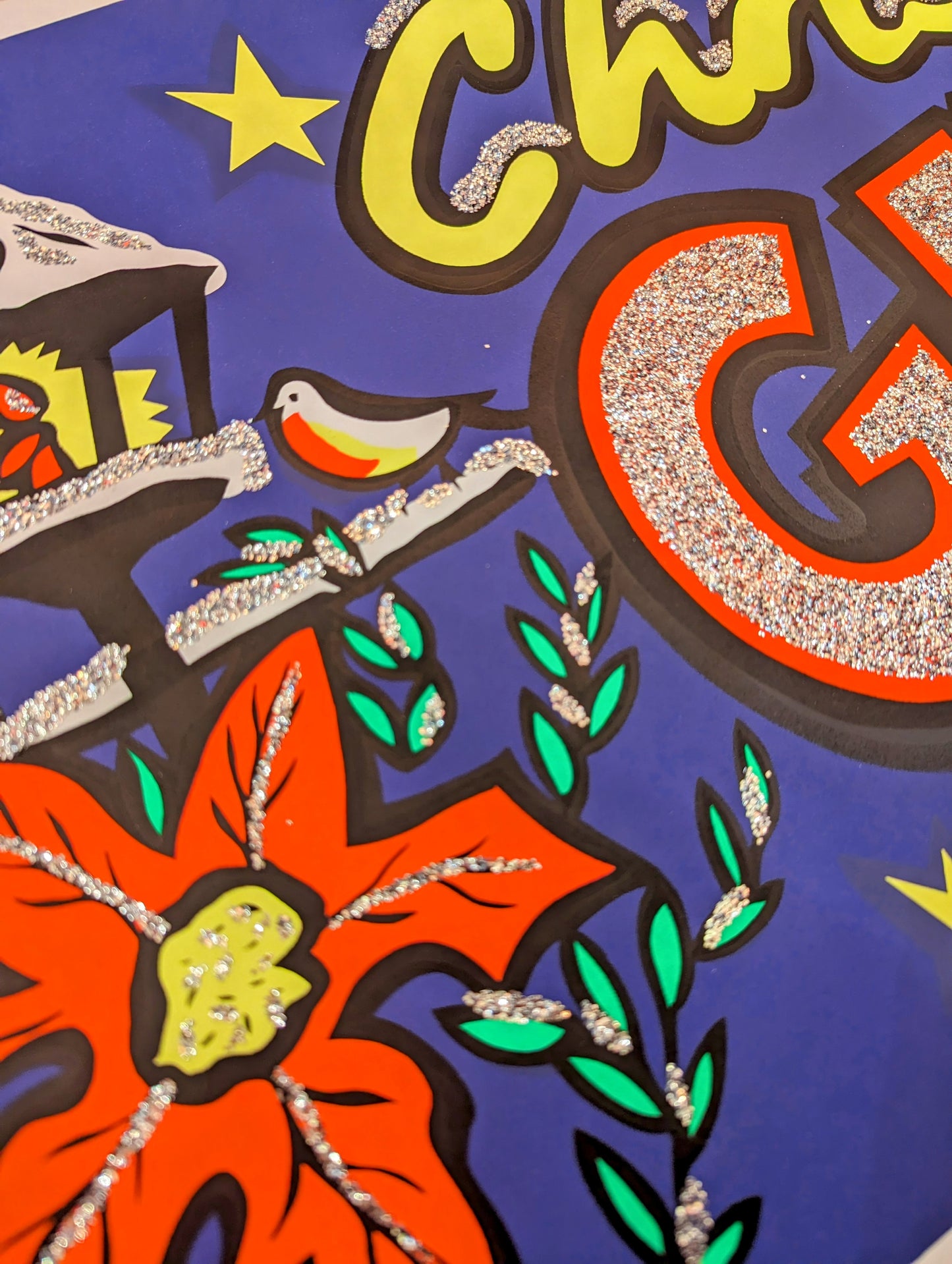 Glitter Xmas banners