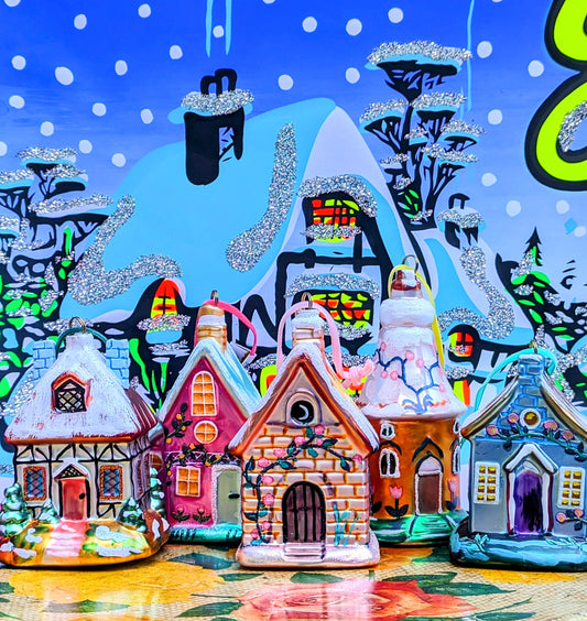 Nathalie Lete cute cottage ornaments