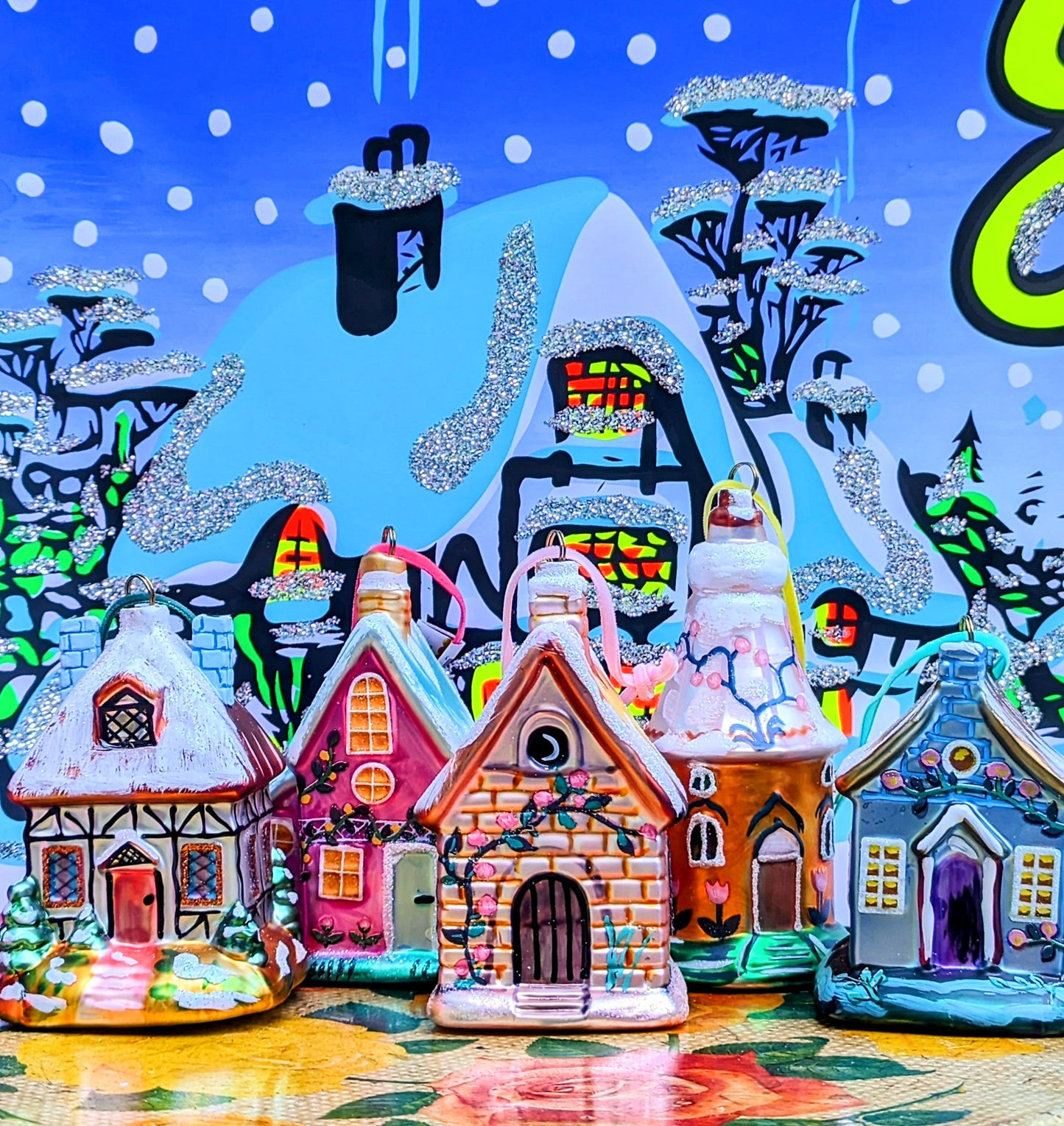 Nathalie Lete cute cottage ornaments