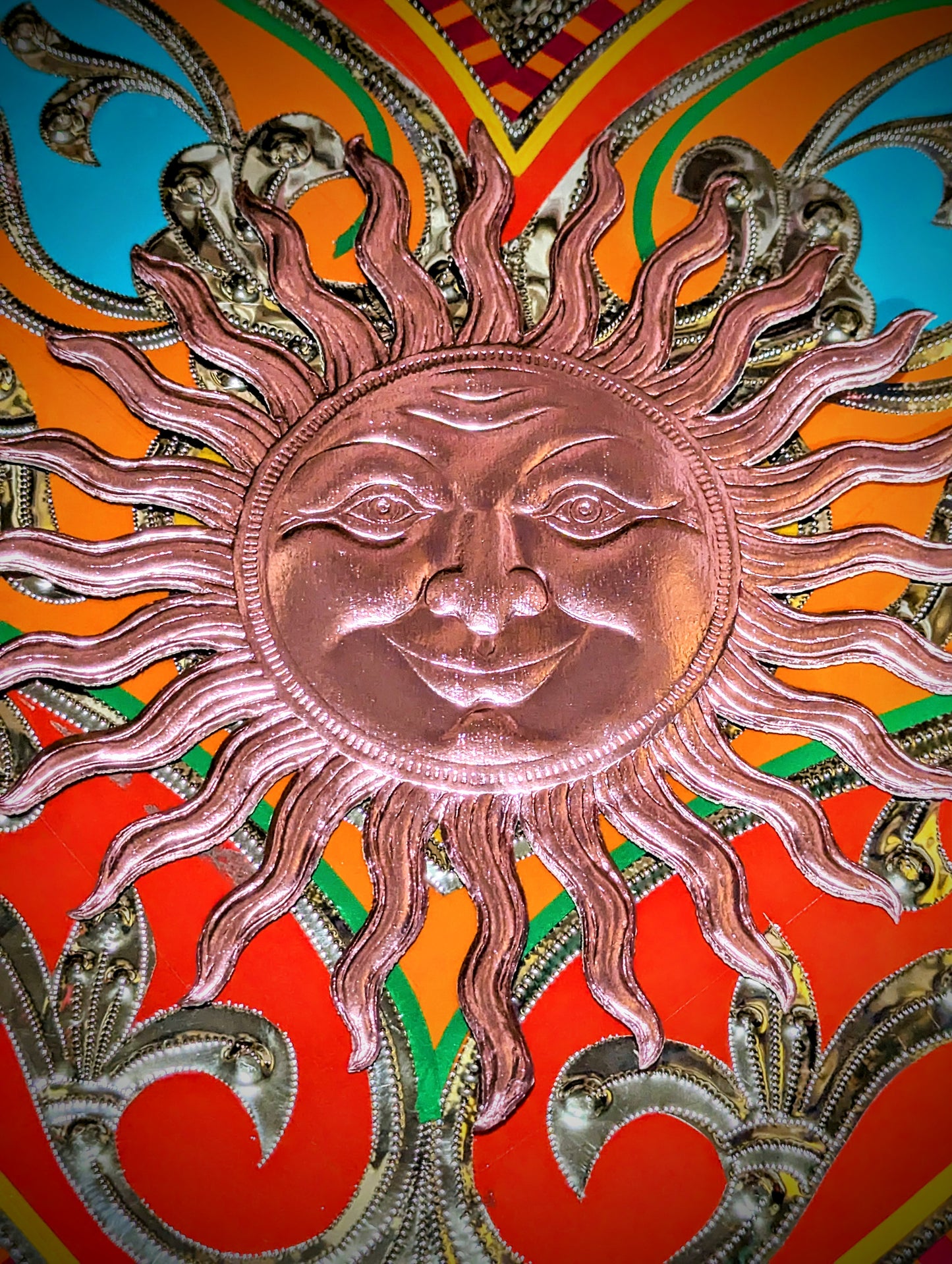 Pink foiled suns