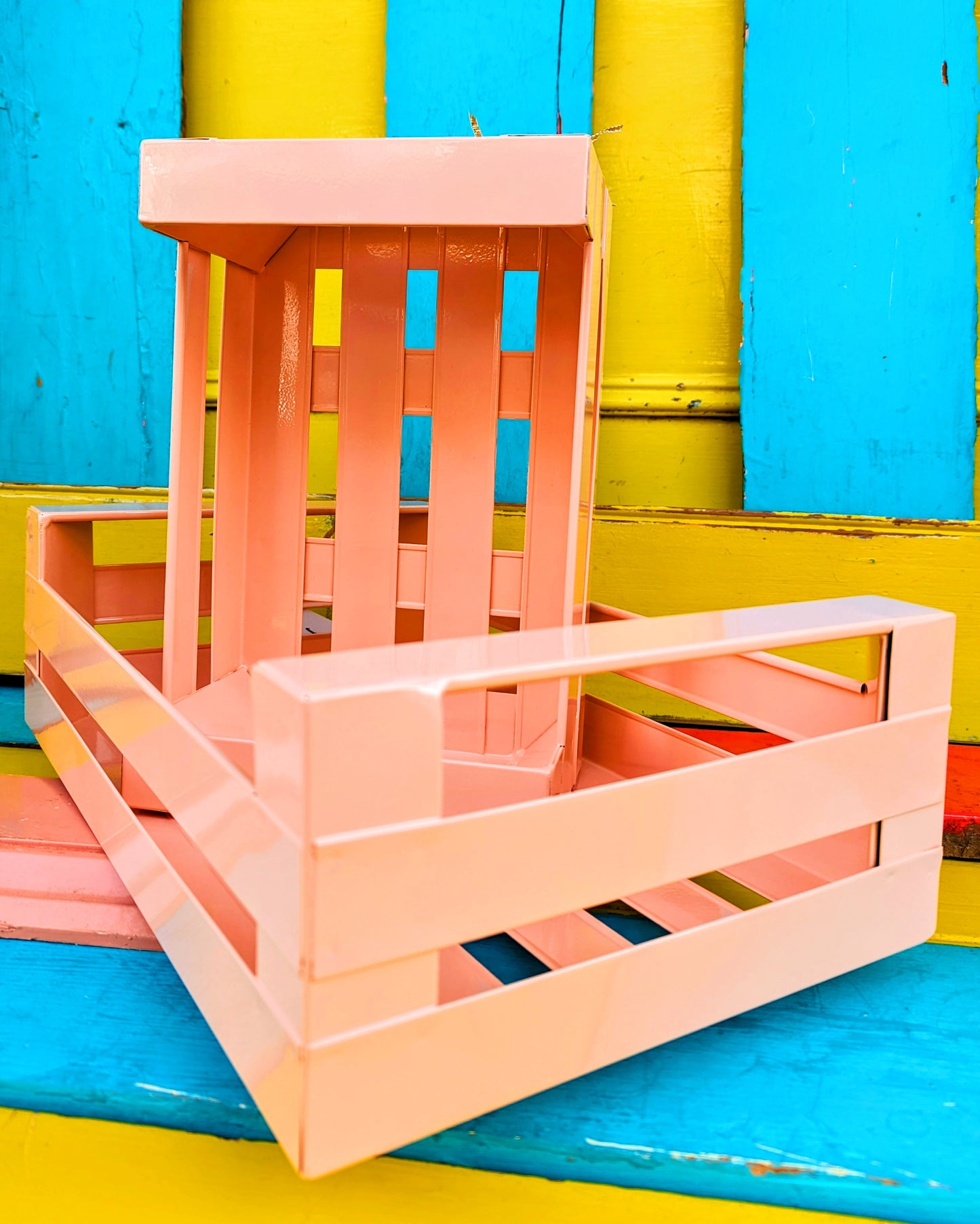 Colour pop enamel crates see