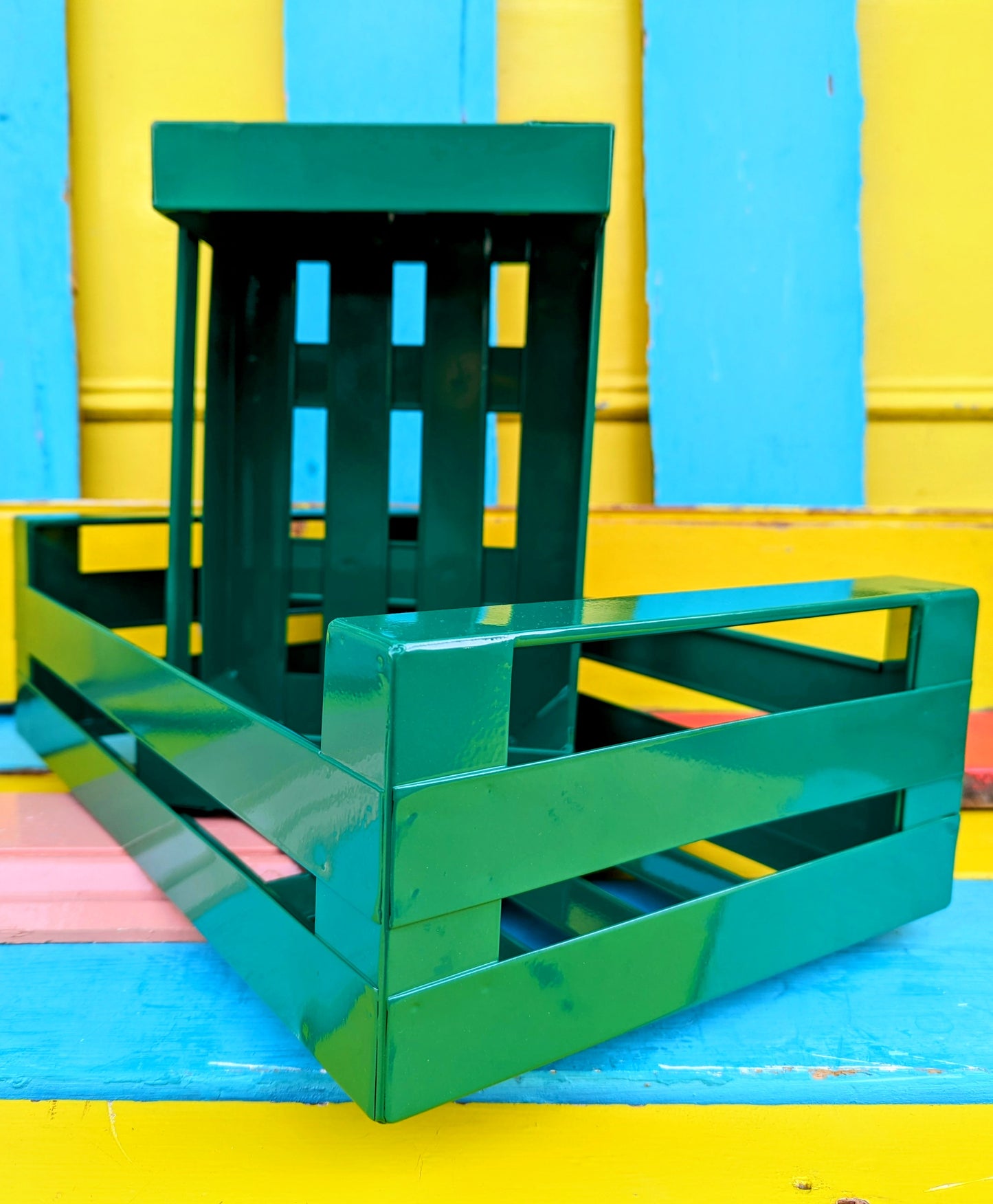 Colour pop enamel crates see