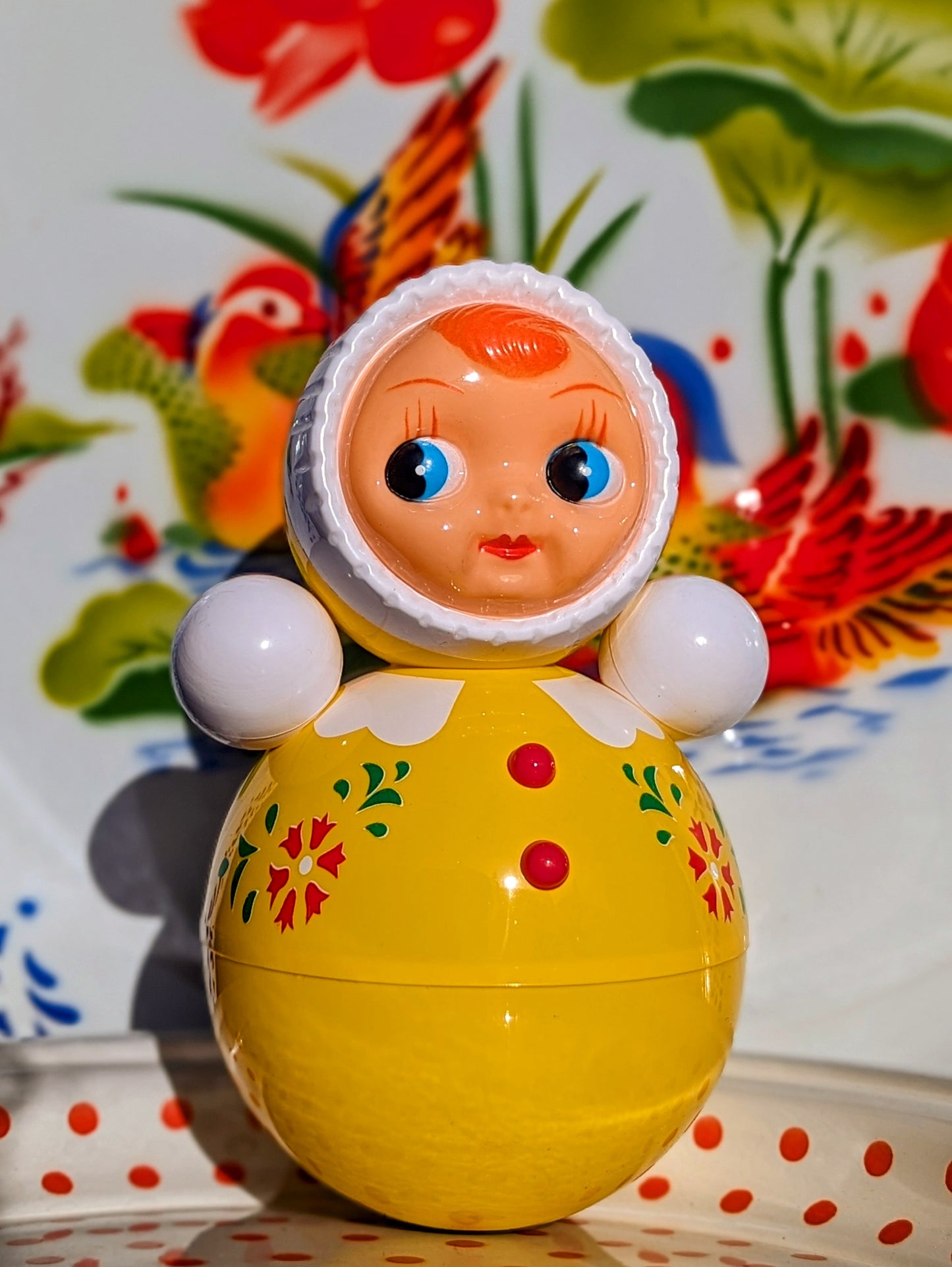 Soviet style tink tonk dolls
