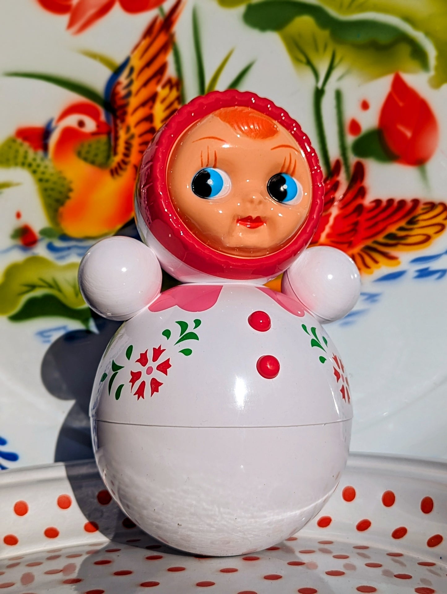 Soviet style tink tonk dolls