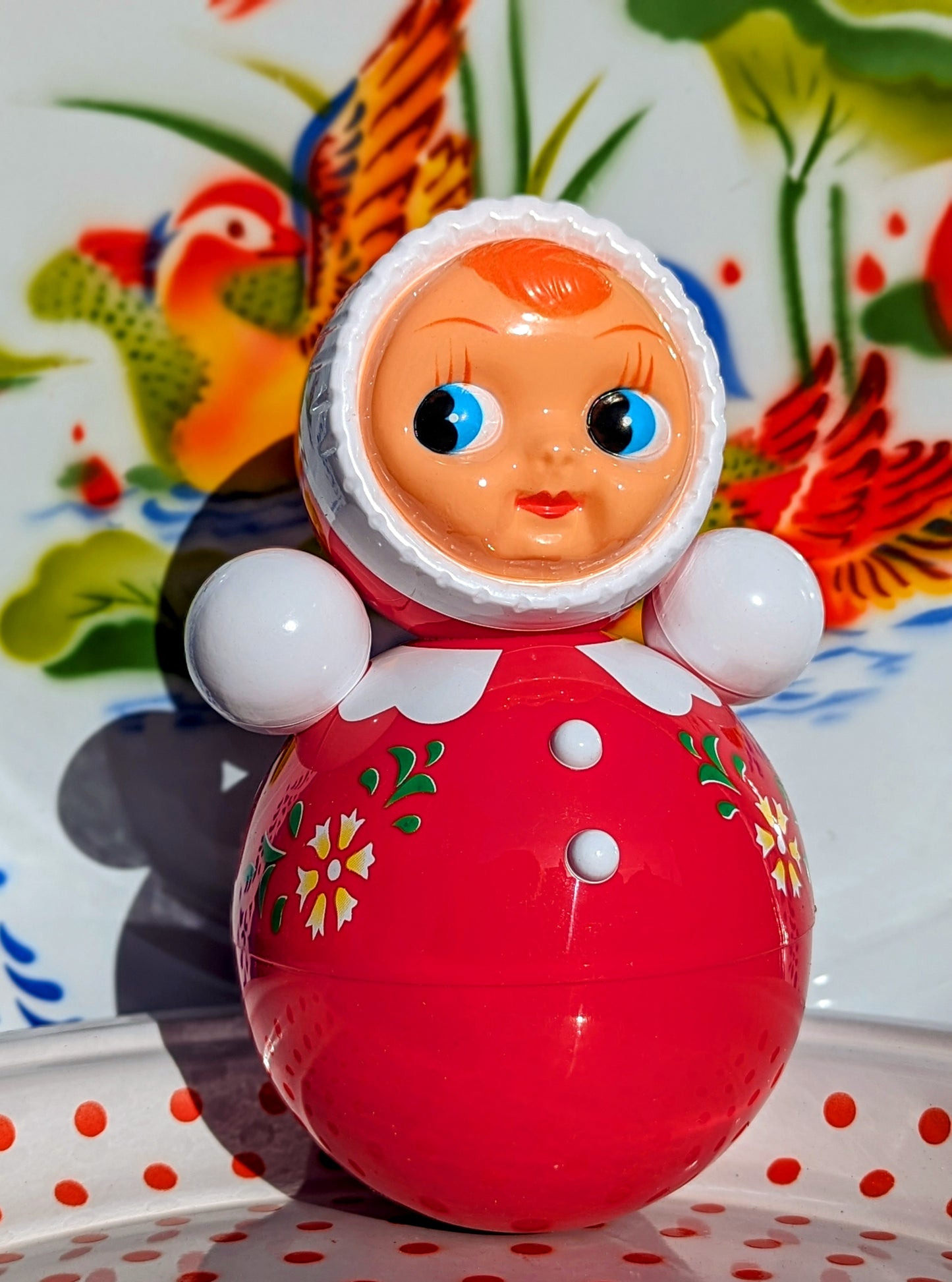 Soviet style tink tonk dolls