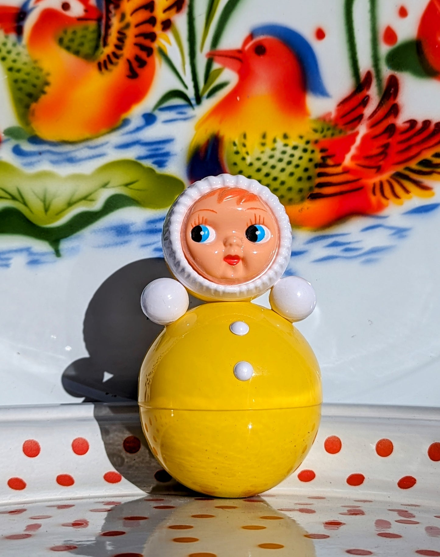 Soviet style tink tonk dolls