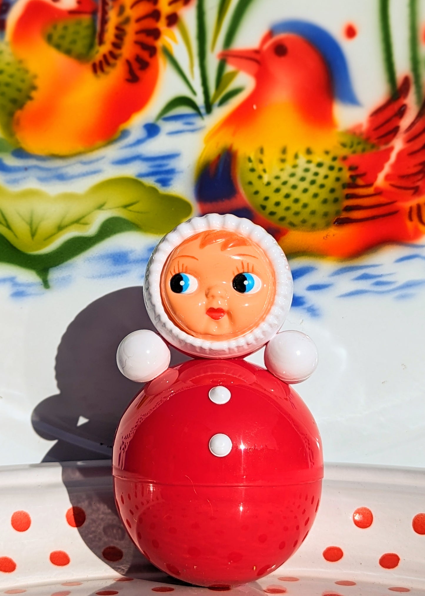 Soviet style tink tonk dolls