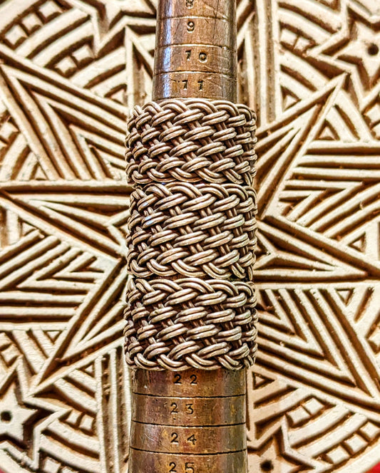 Hill tribe woven ring