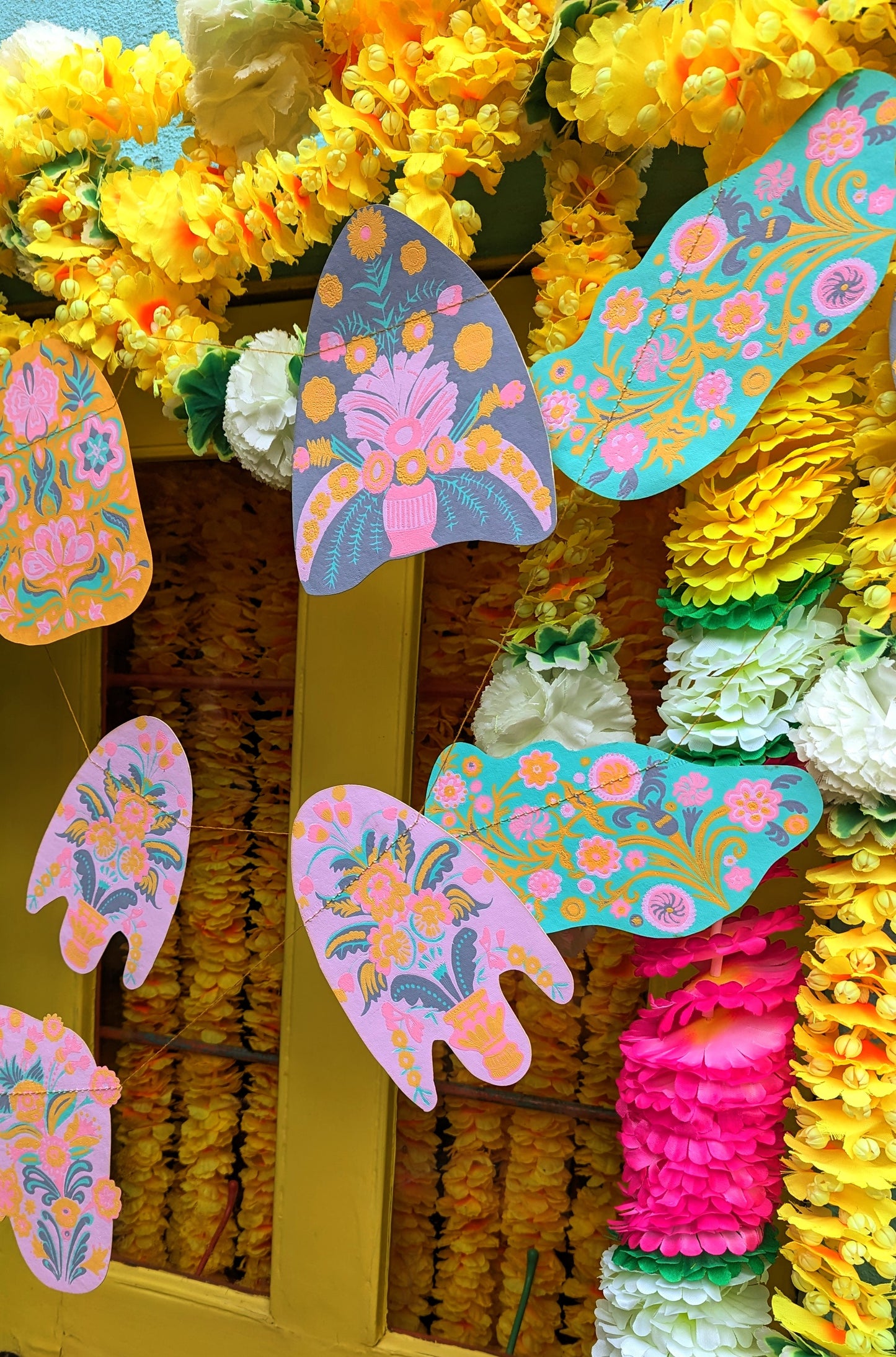 Spring garlands