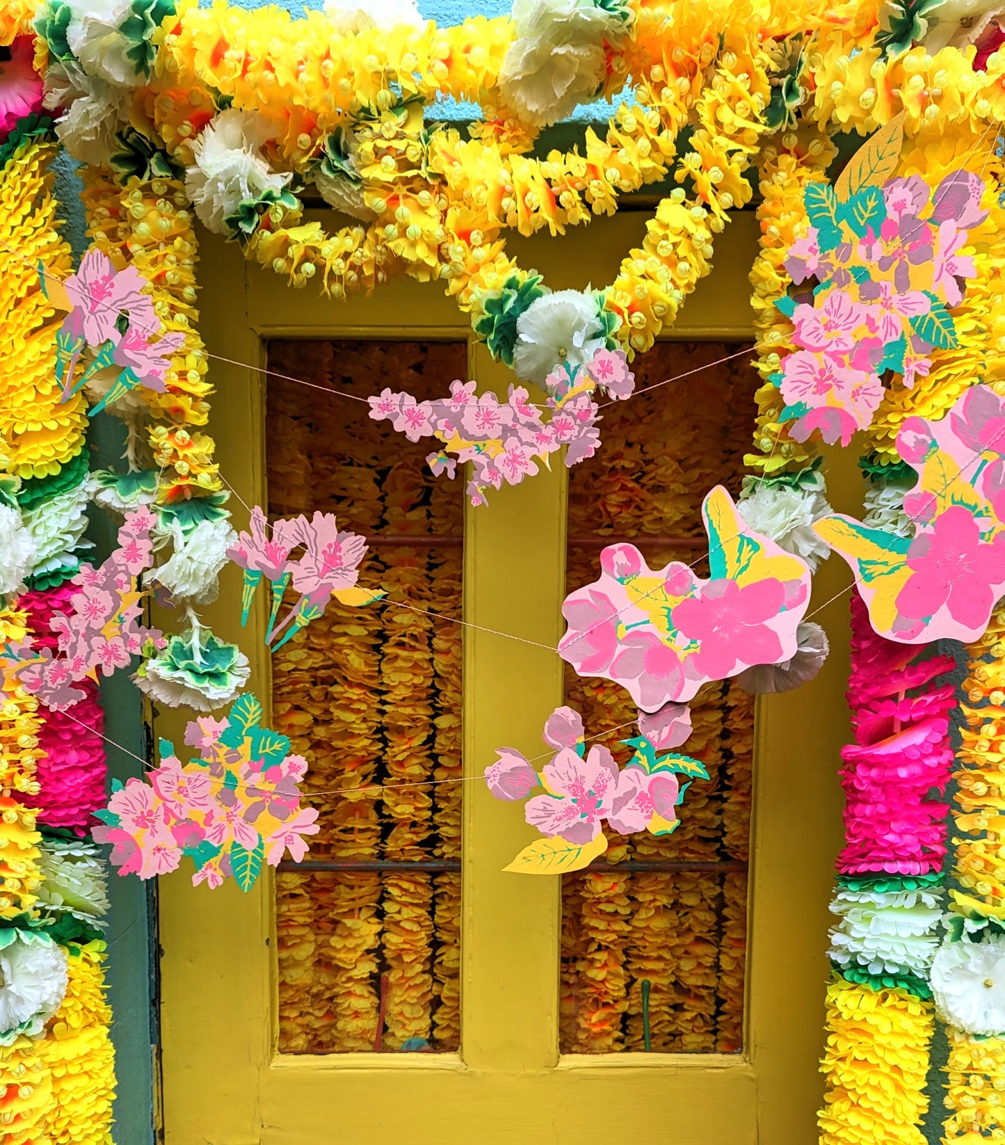 Spring garlands