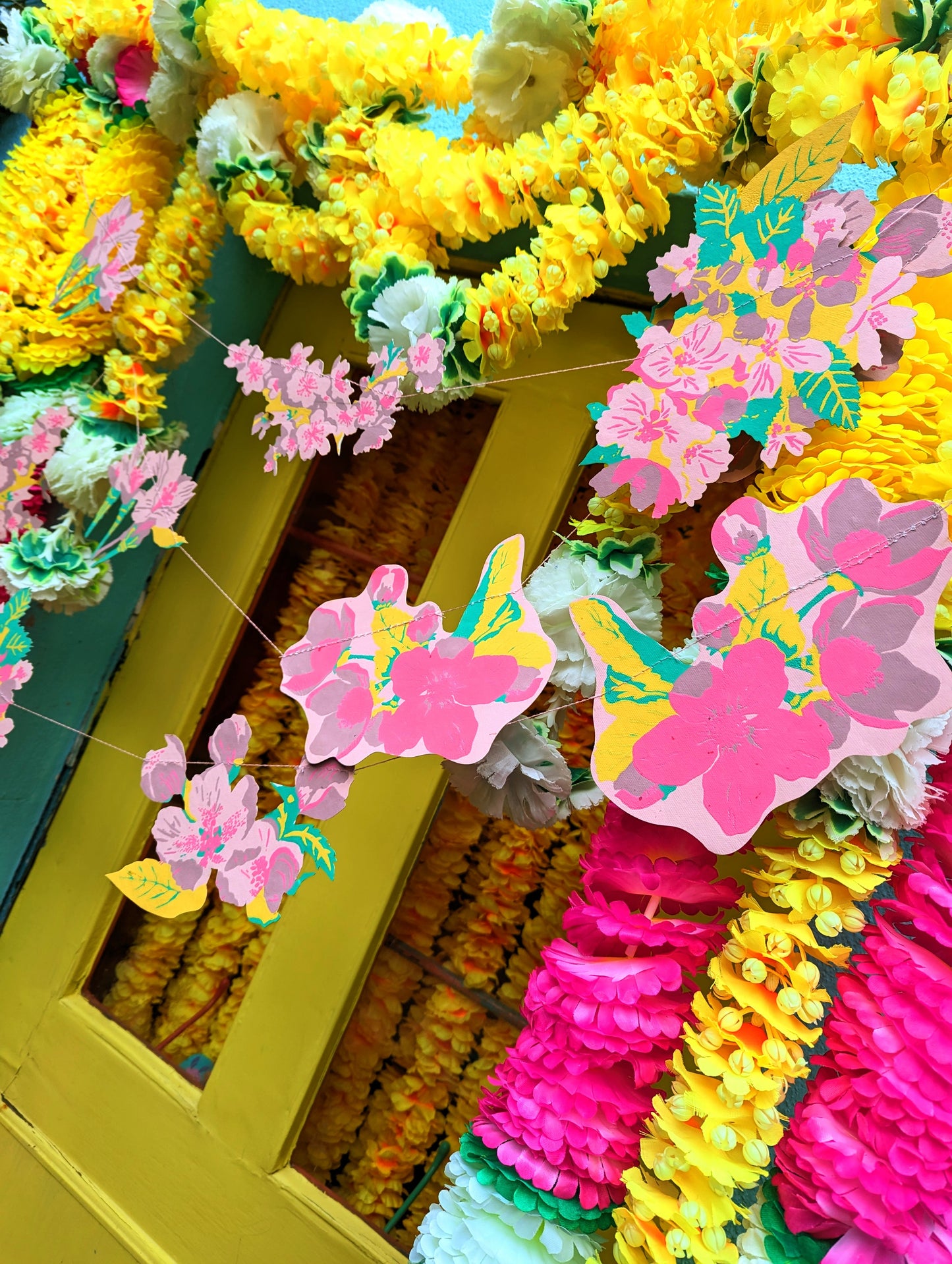 Spring garlands