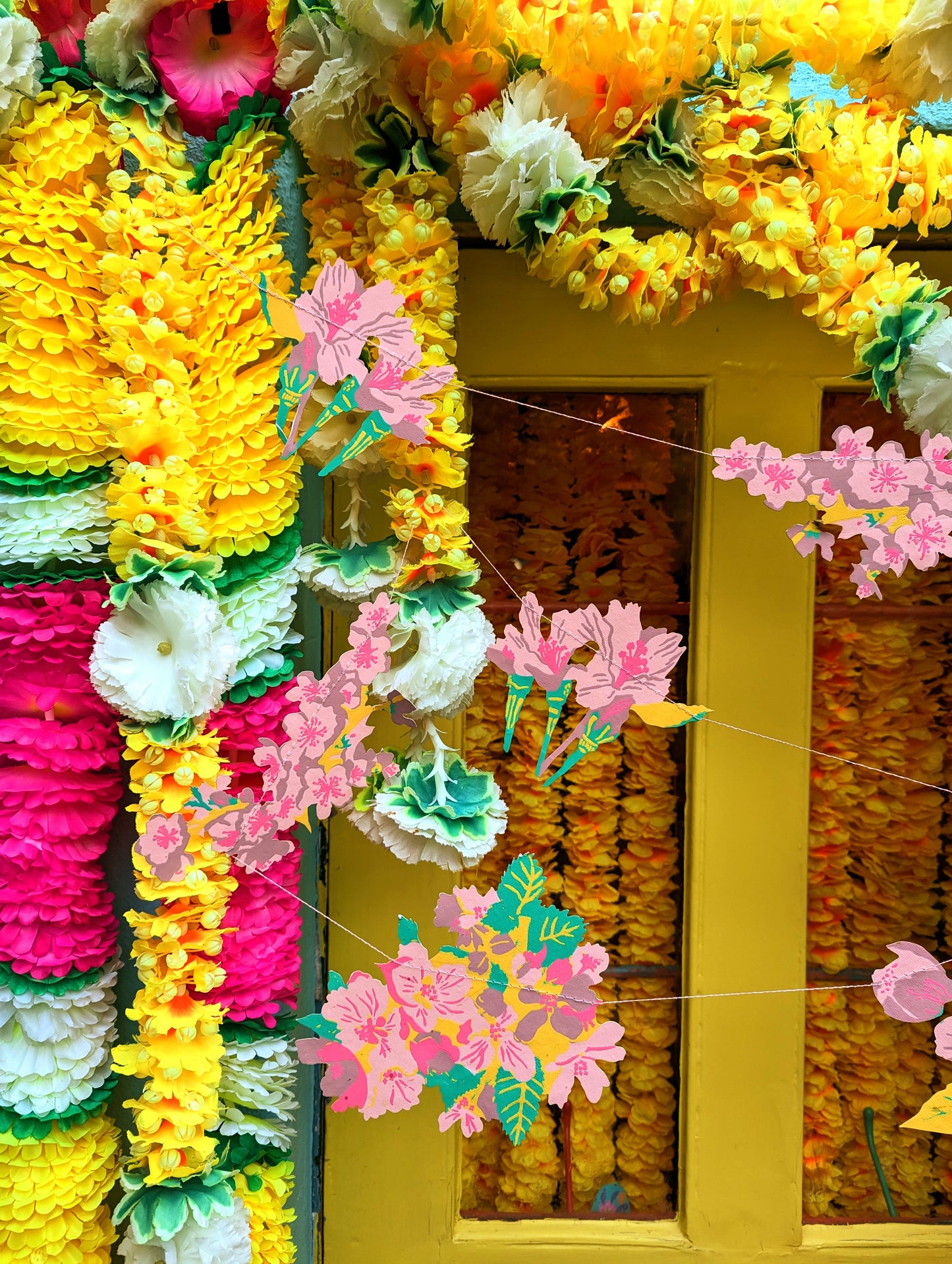 Spring garlands