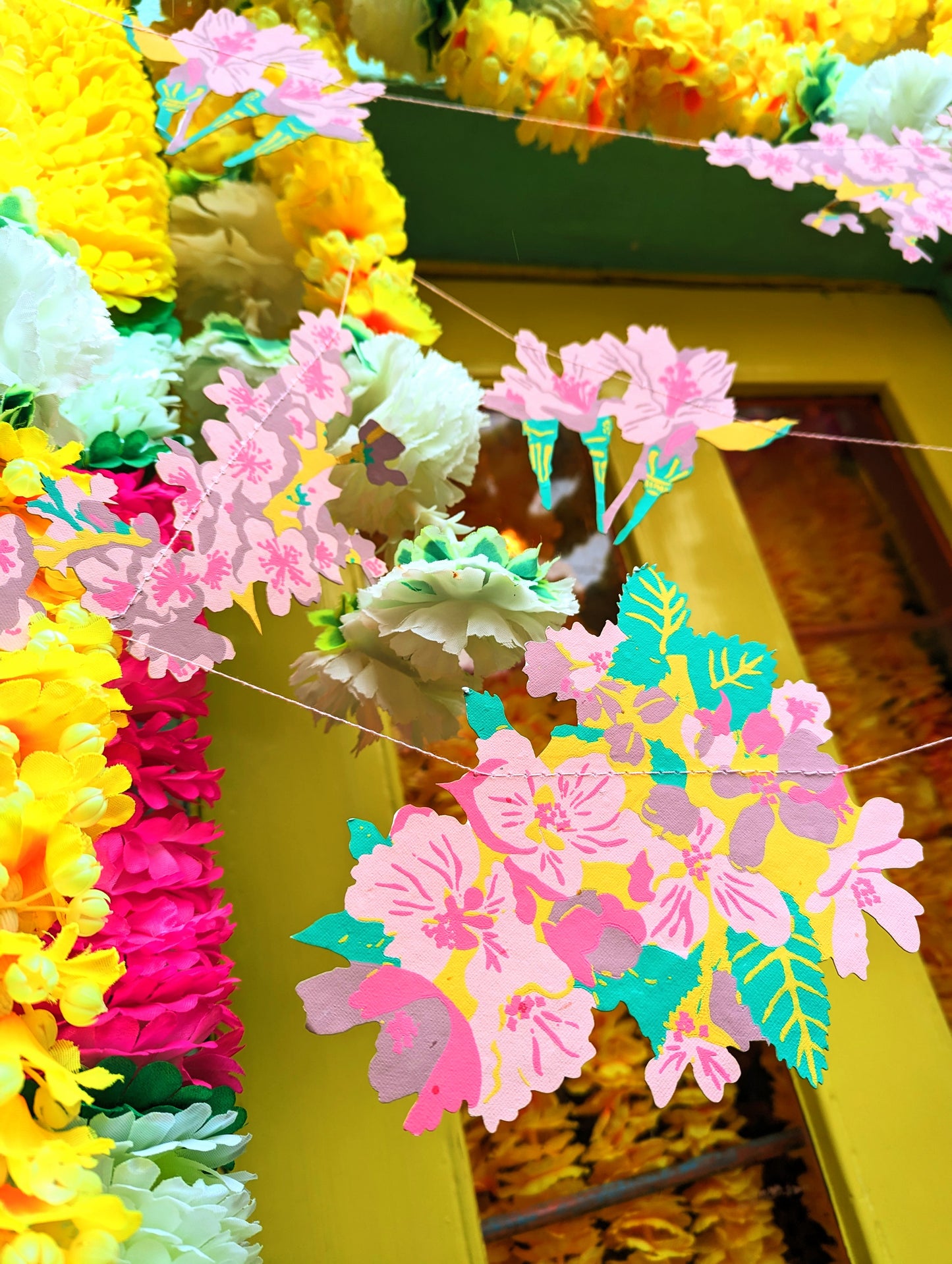 Spring garlands
