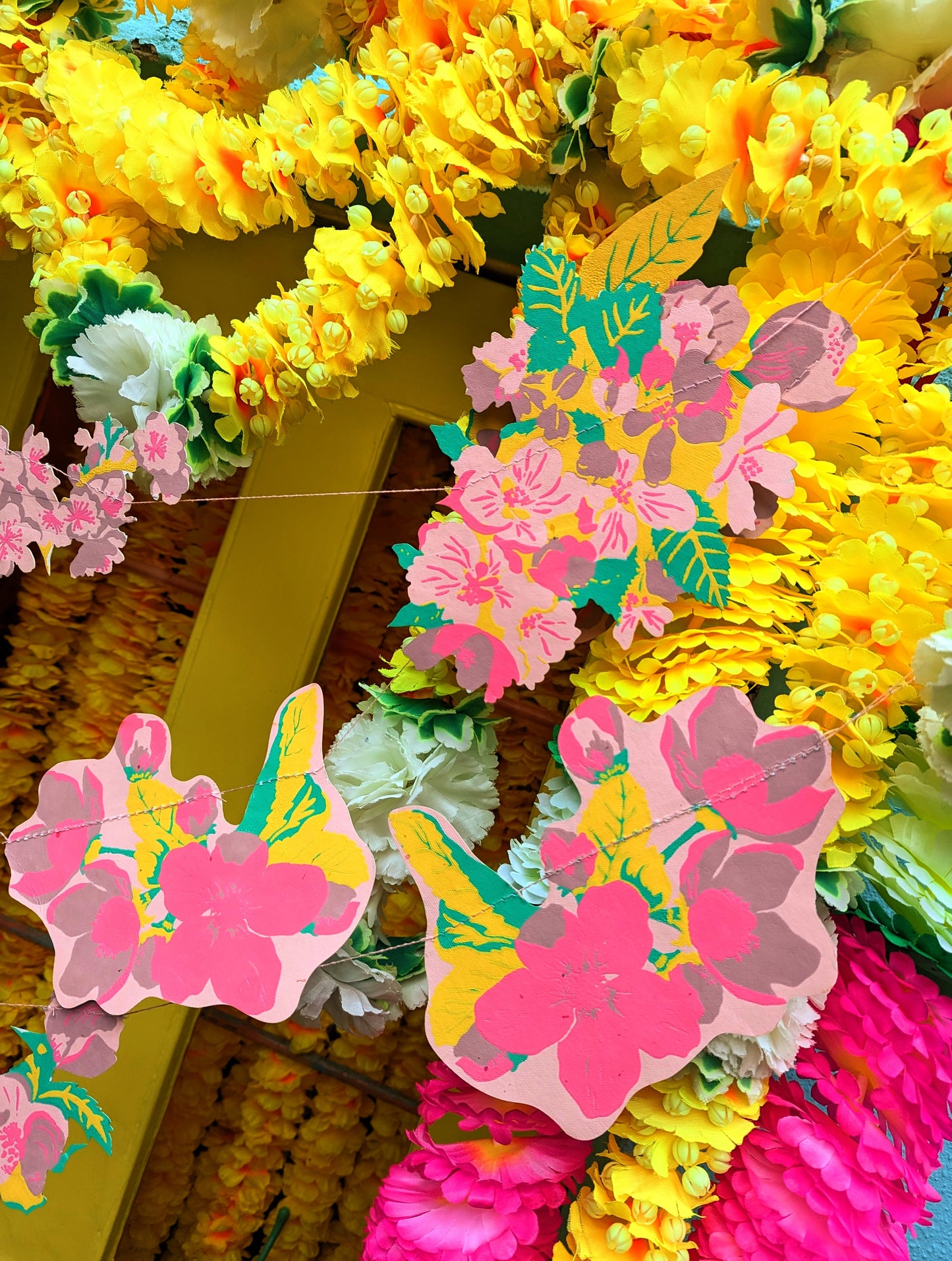 Spring garlands