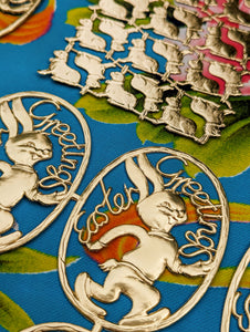 Easter bunny Dresden papers