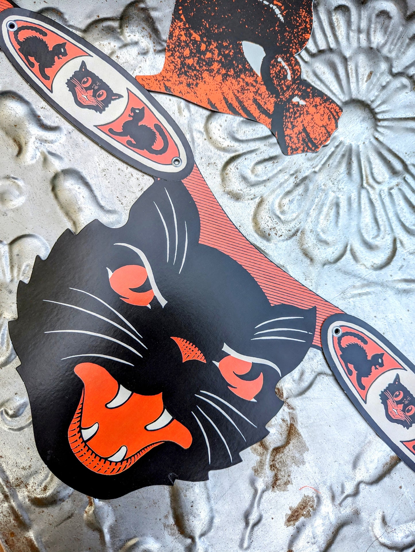 Black cats and beasties garlands