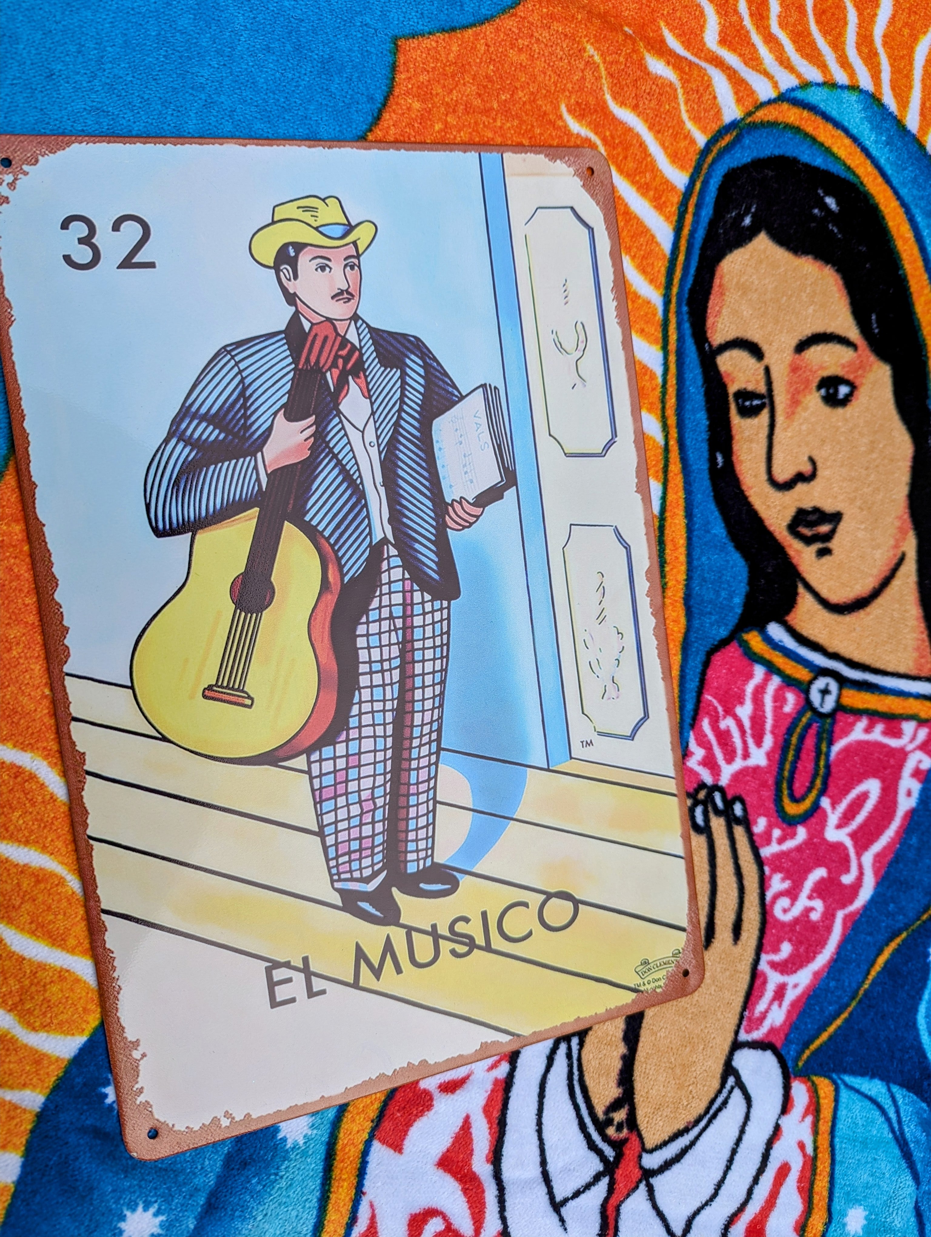 Loteria tin signs