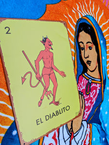 Loteria tin signs