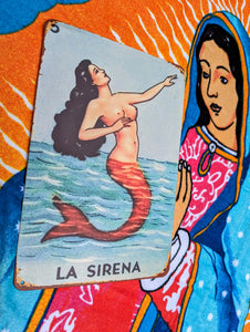 Loteria tin signs