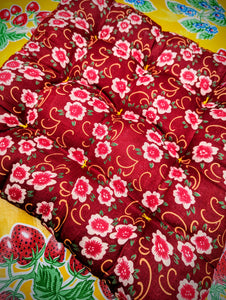 Shanghai peony seat cushion