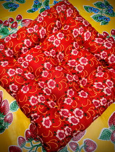 Shanghai peony seat cushion