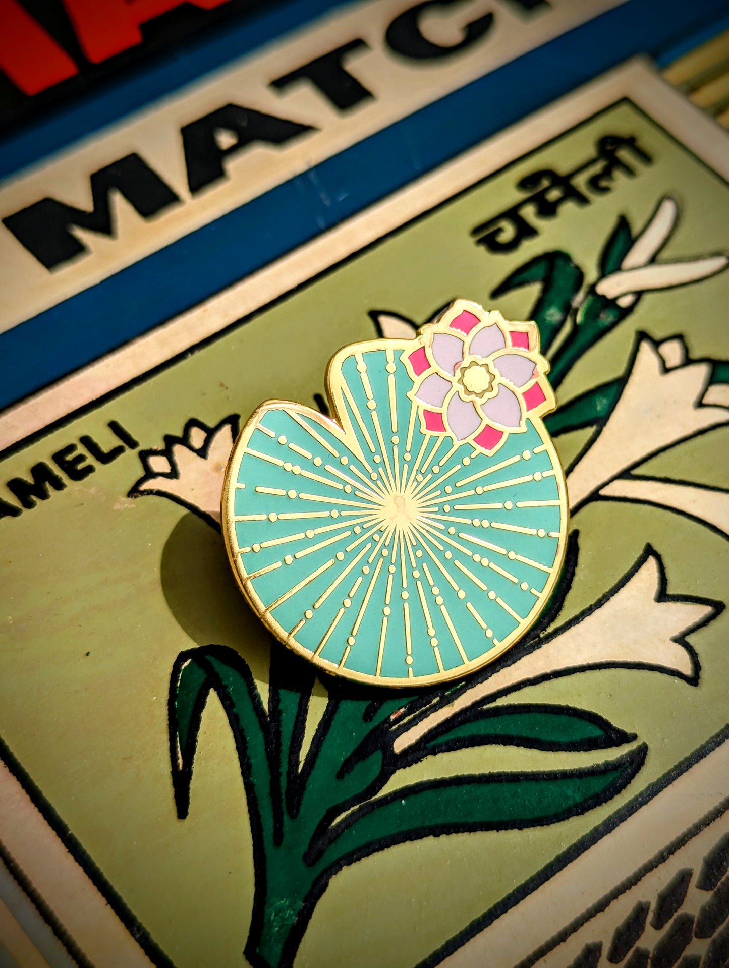 Fabulous floral pins