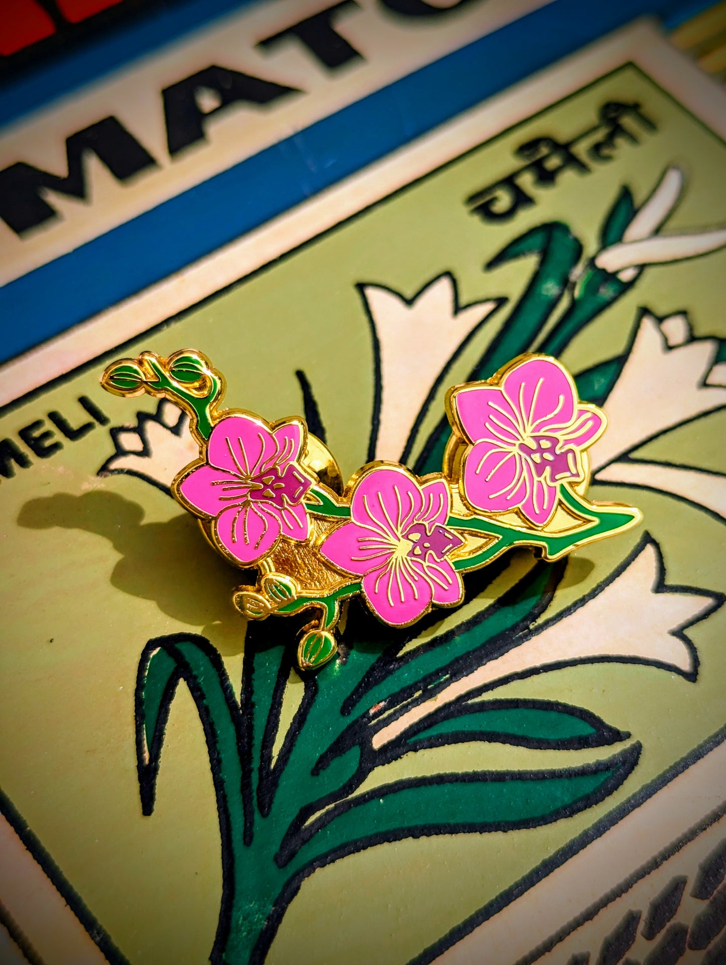 Fabulous floral pins