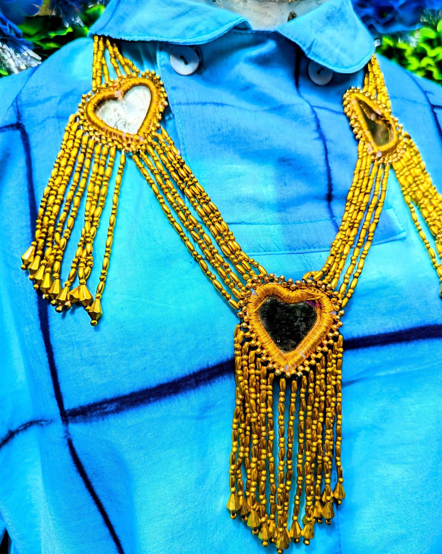 Vintage Afghan kuchi fancy necklaces.