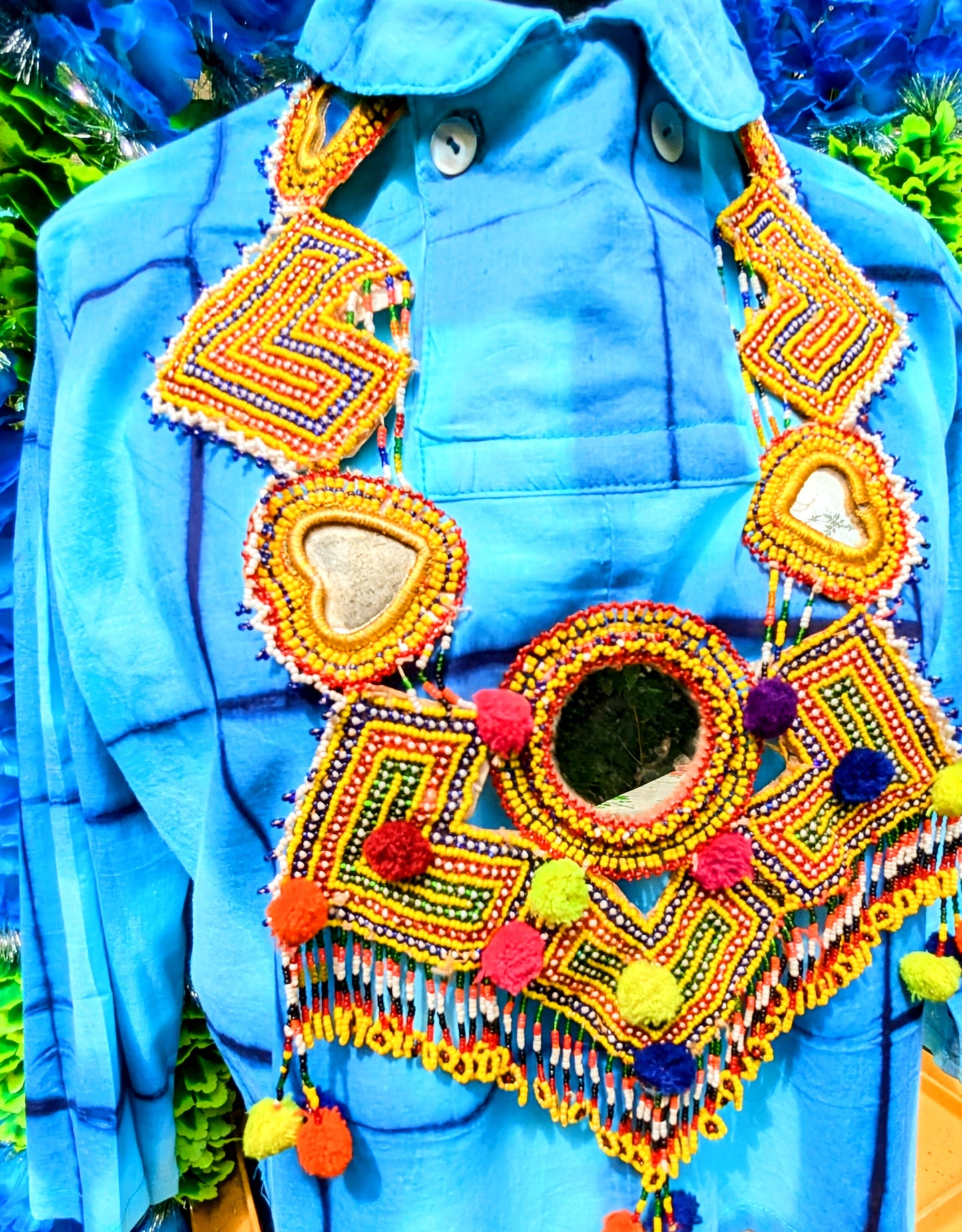 Vintage Afghan kuchi fancy necklaces.