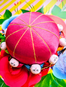 Chinese pin cushion