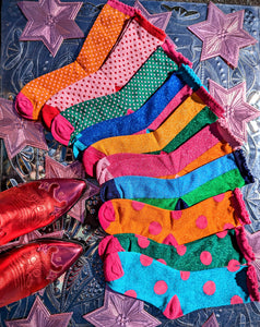 Patterntastic Glitter Socks