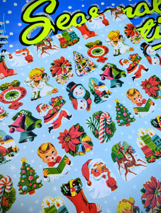 Vintage Christmas wrap