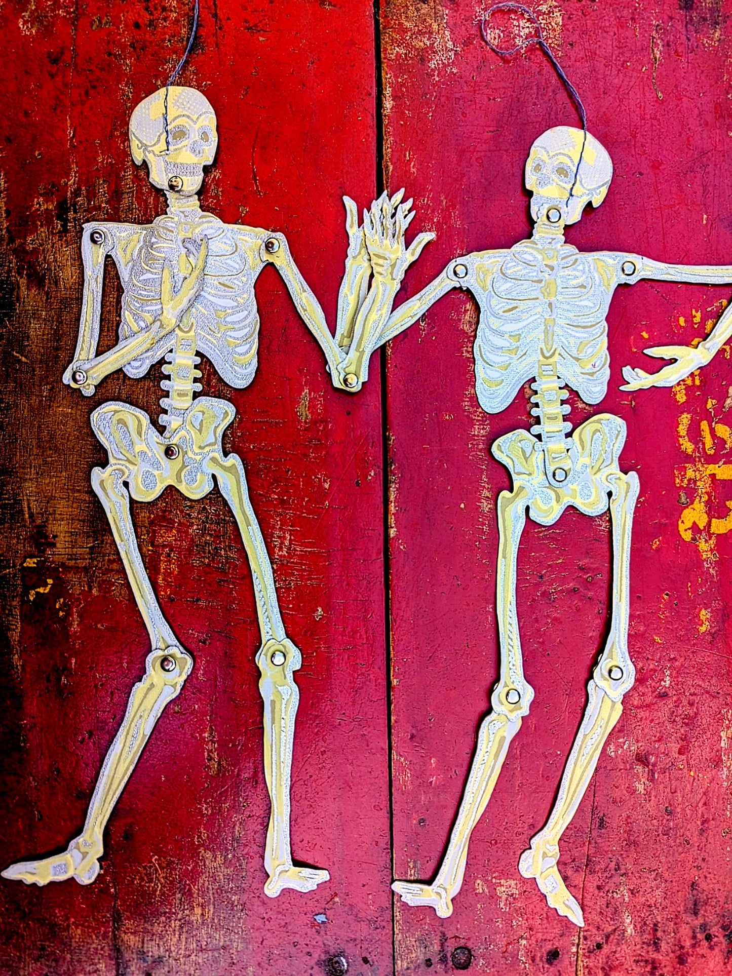 Dancing skeletons
