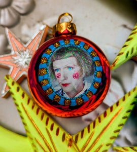 Grayson Perry glass baubles