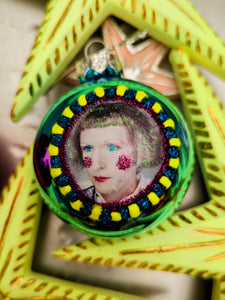 Grayson Perry glass baubles