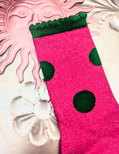 Patterntastic Glitter Socks