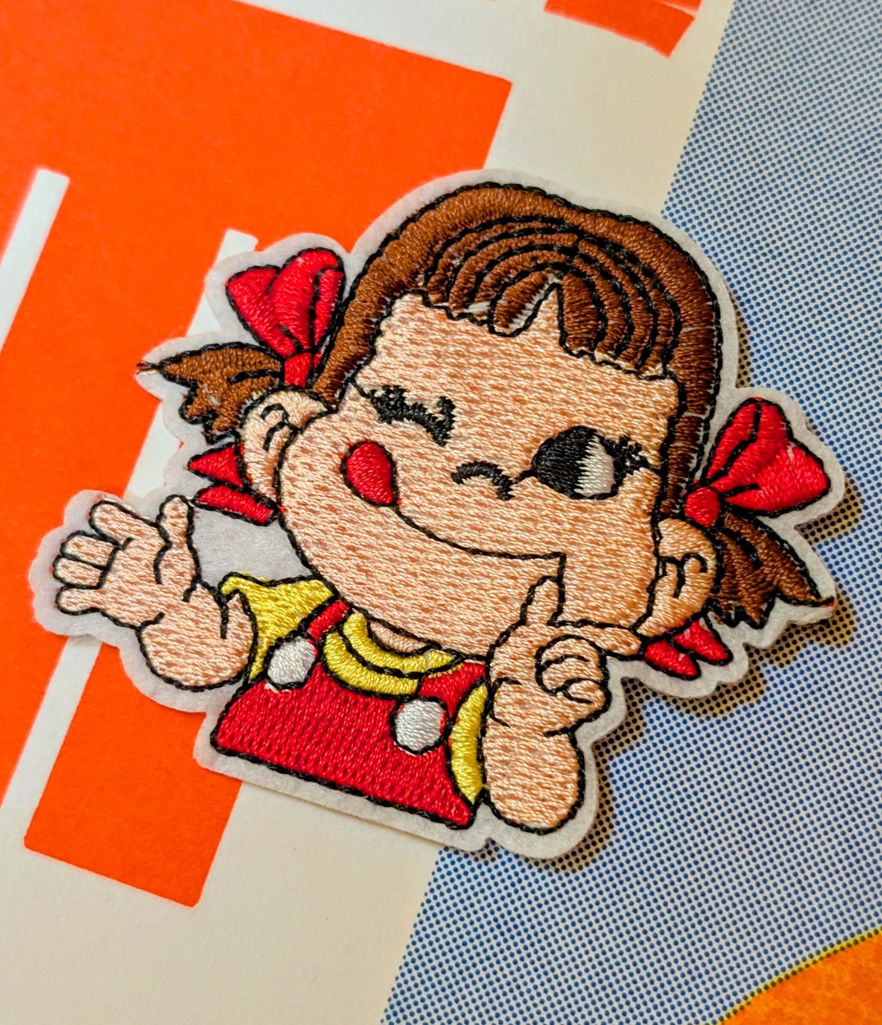 Japanese peko packaging patches