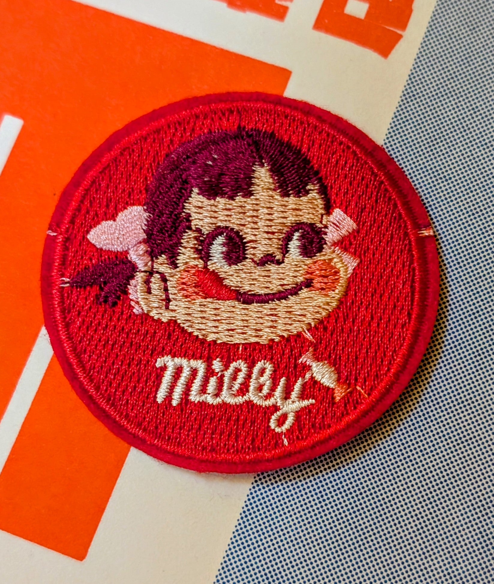 Japanese peko packaging patches