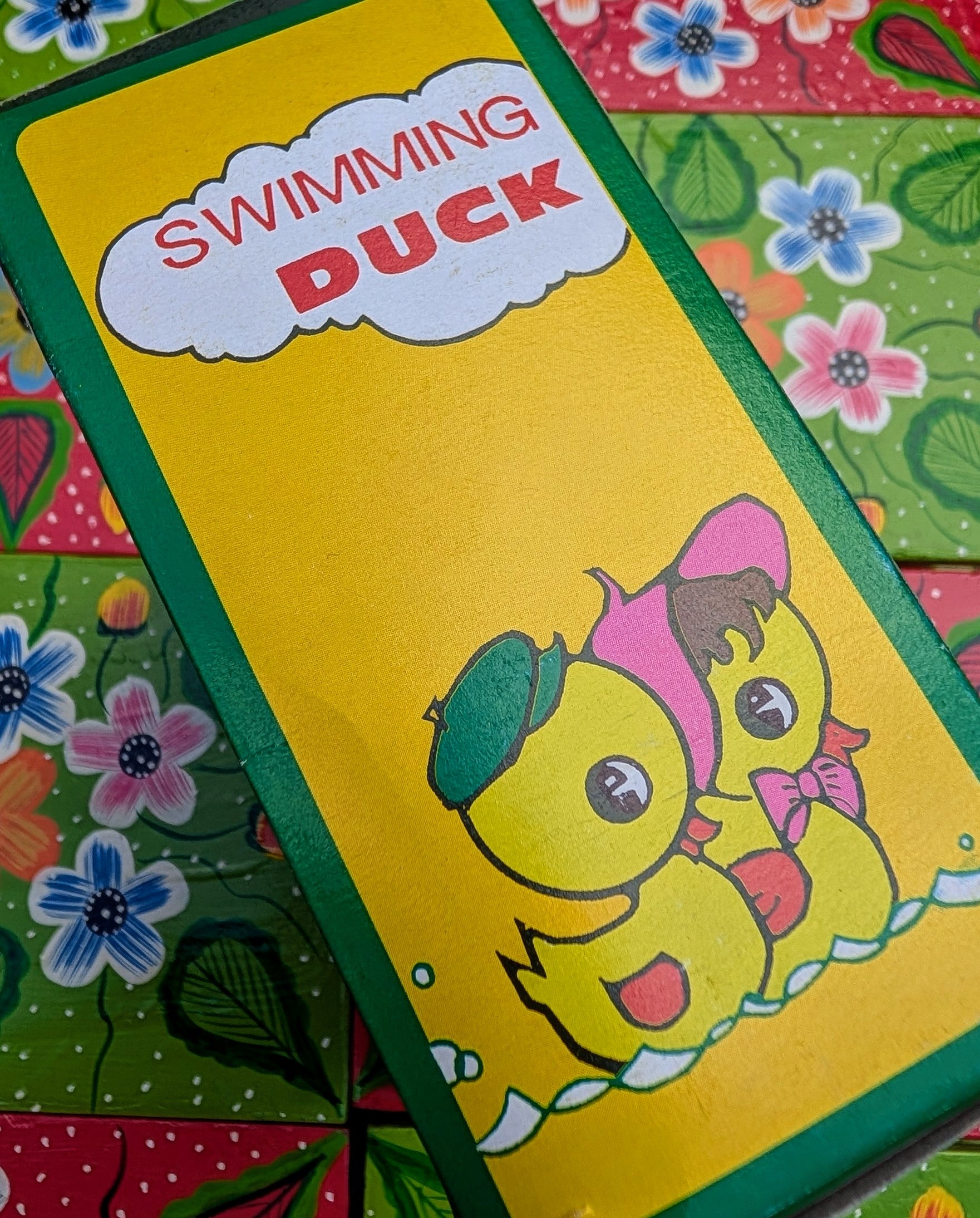 Swimming Duck tin toy