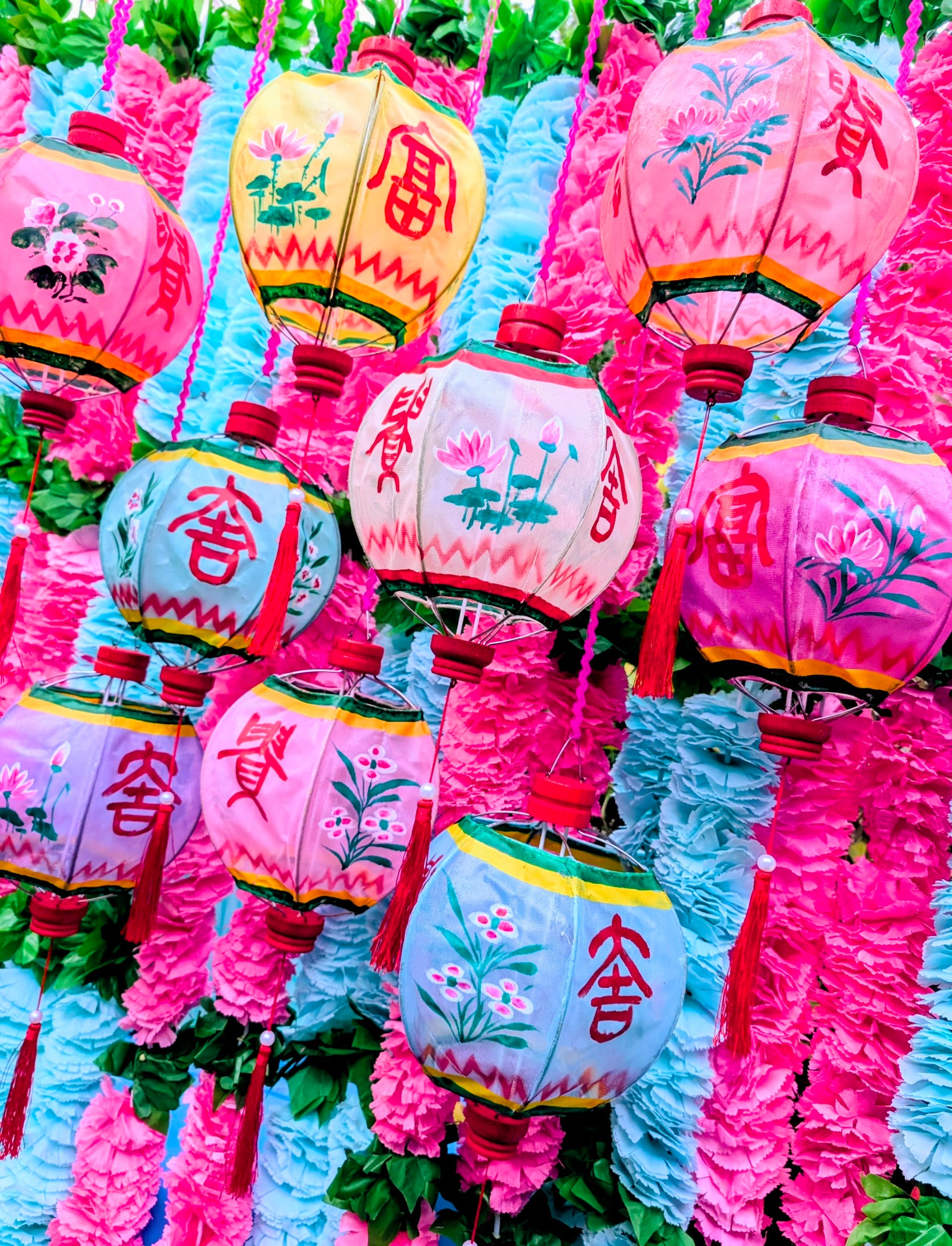 Traditional Chinese lanterns