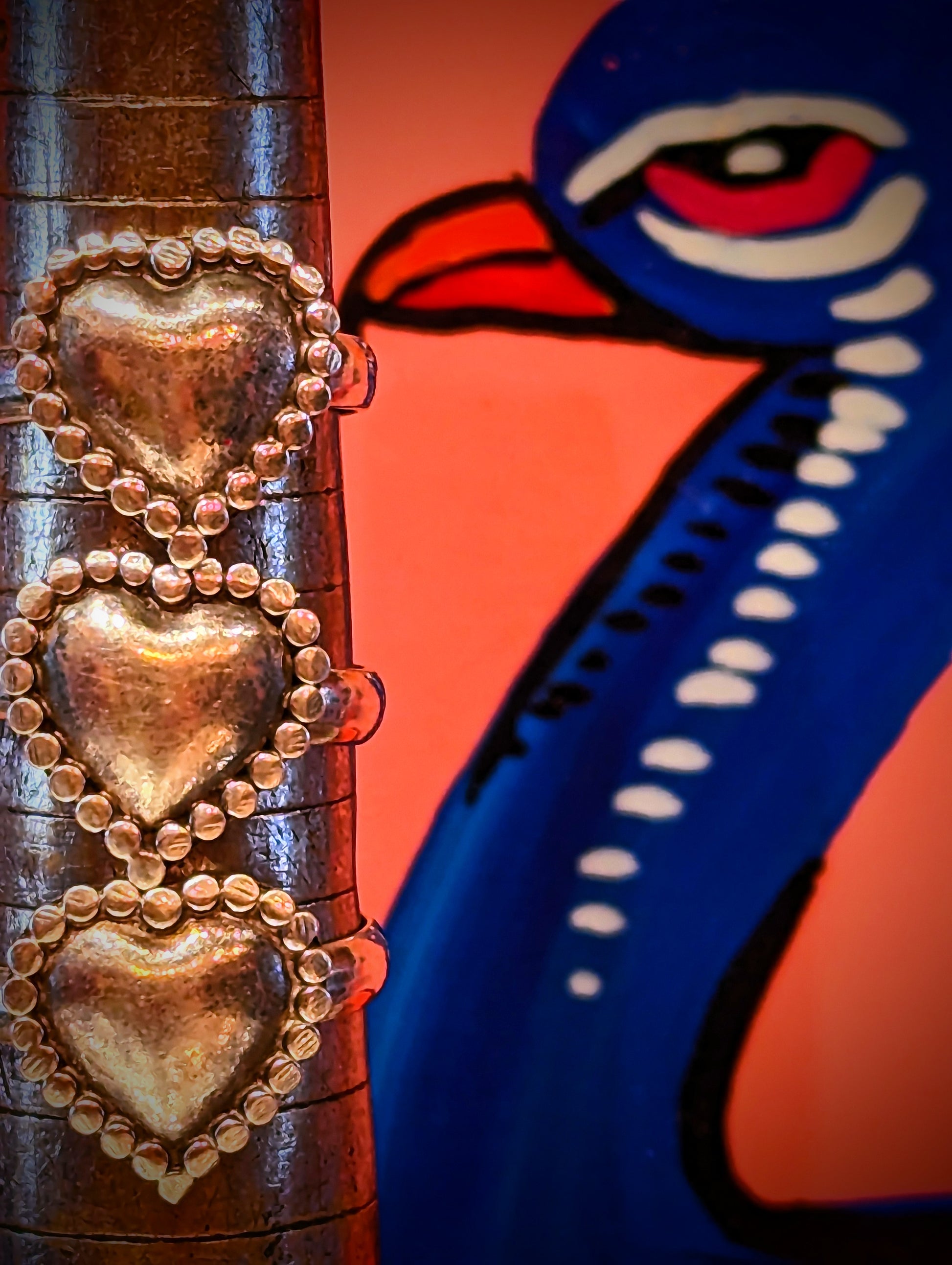 Cutest heart rings from Rajasthan 

Lovely bobbled halo around the symbol of love!

925 Silver 

