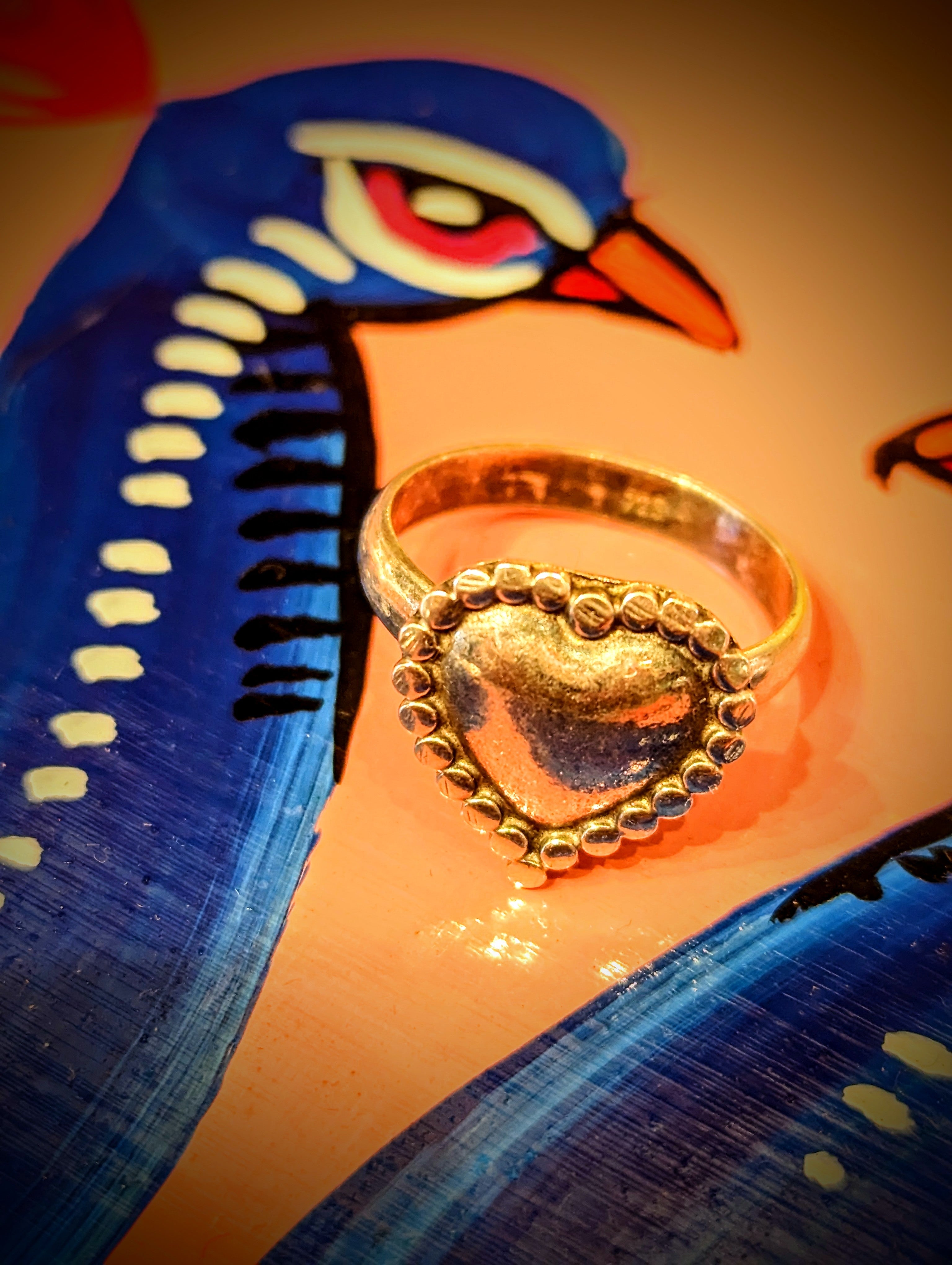 Nomad heart rings