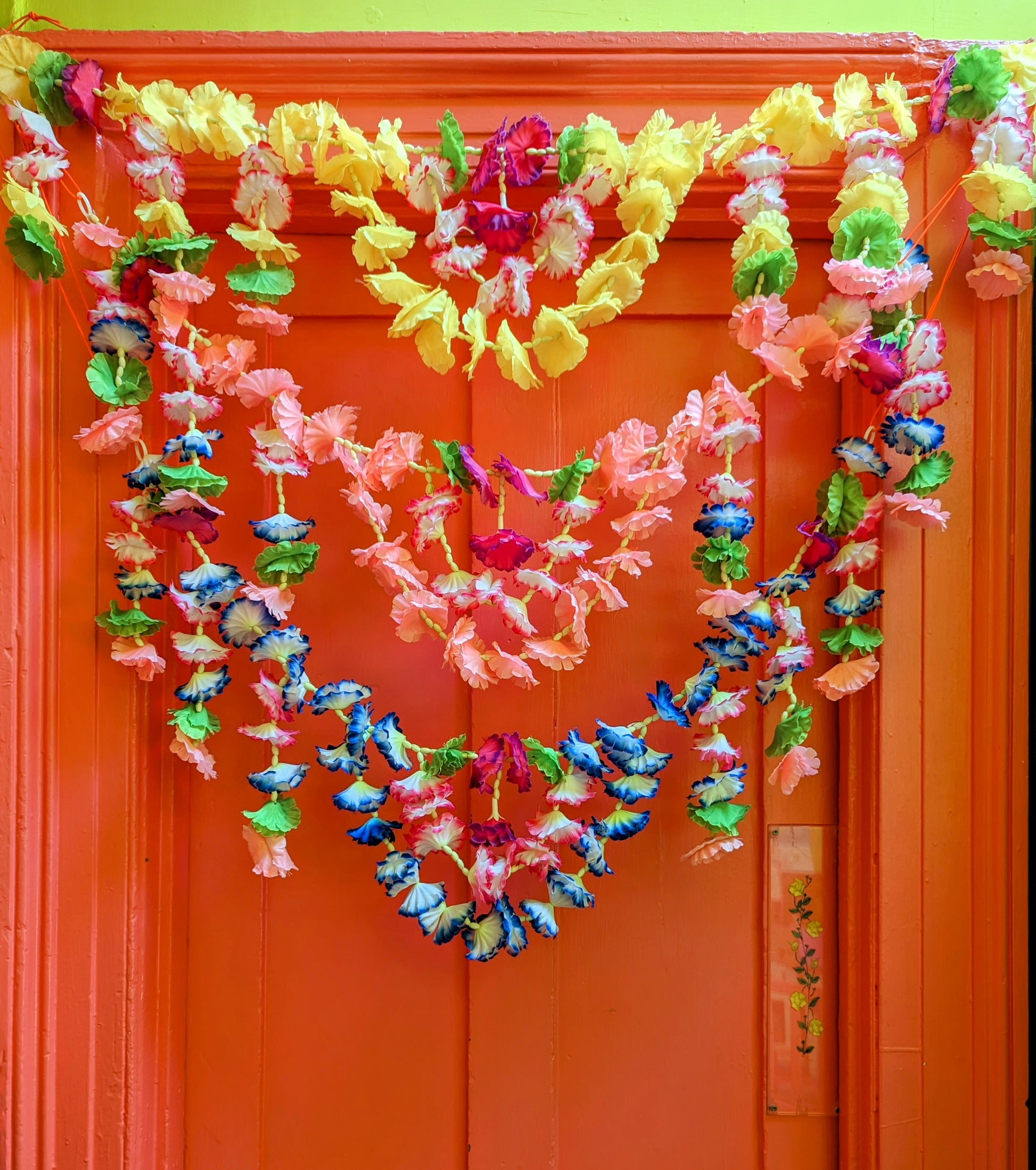 Doorway Flower garlands