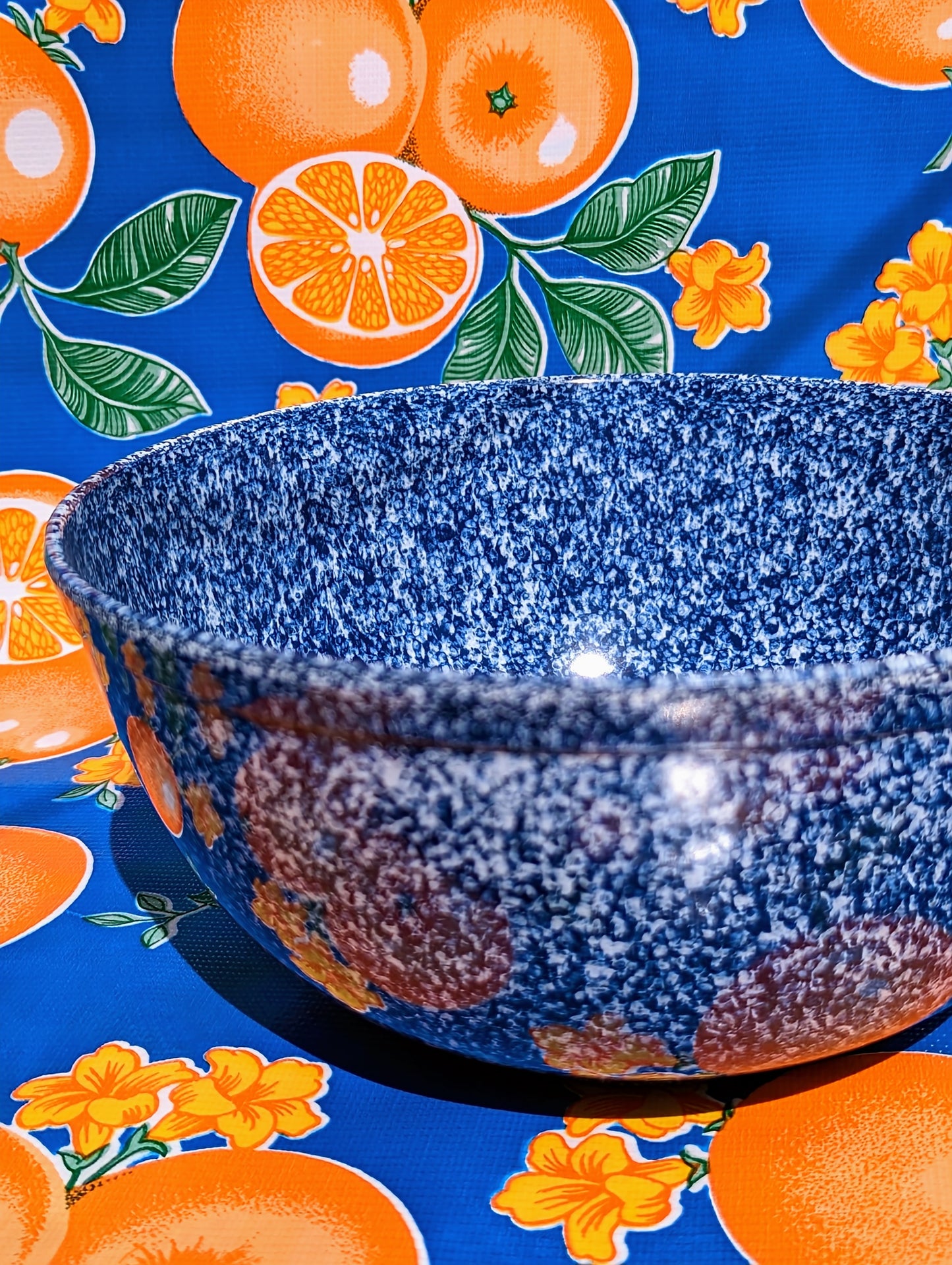 Terrazzo melamine mixing bowls