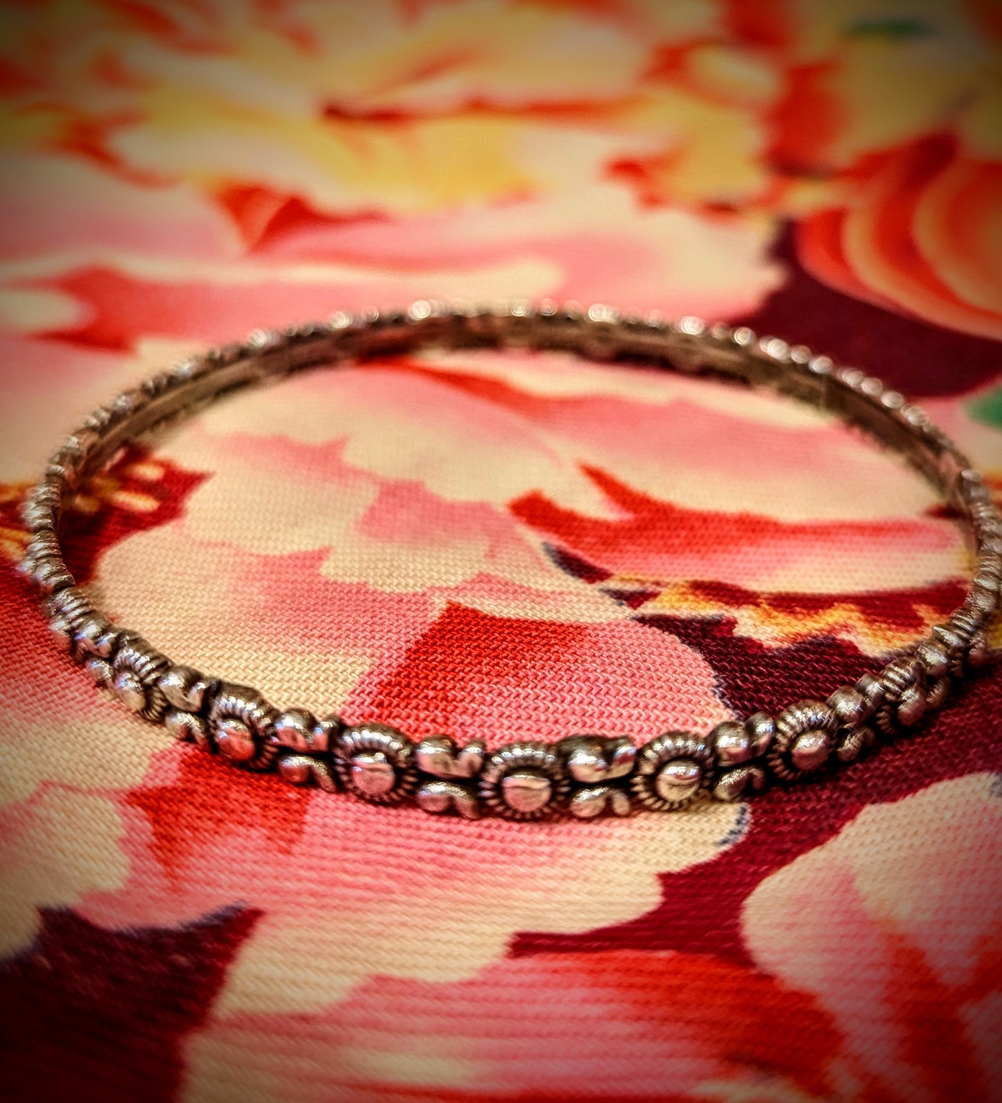 Rajasthani floral bangle