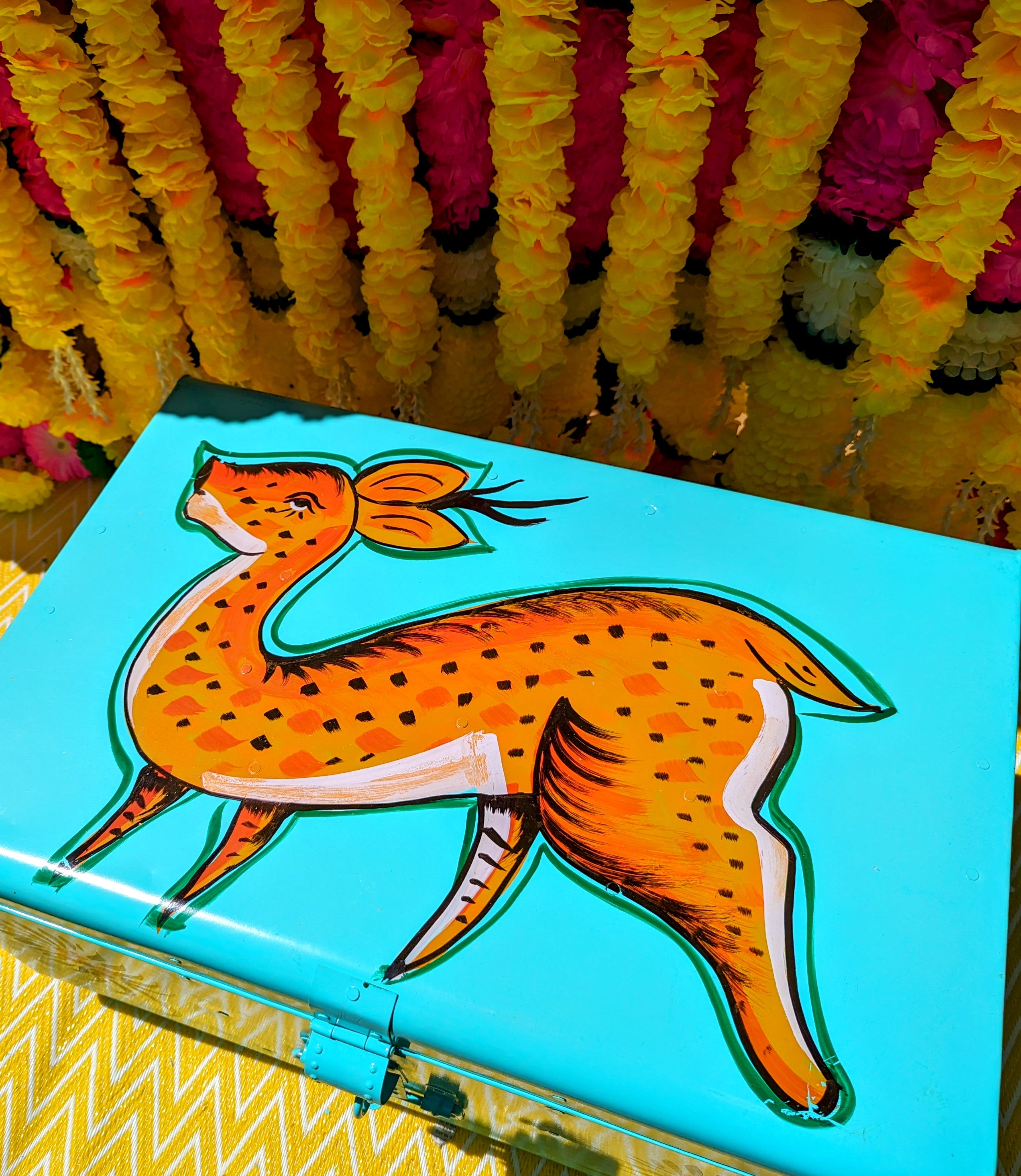 Indian truck art trunks - Bambi